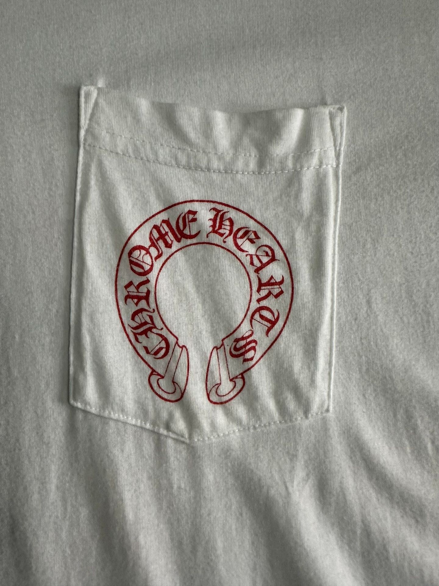 Chrome Hearts Chrome Hearts White Red Phantom Tee Size US L / EU 52-54 / 3 - 7 Thumbnail