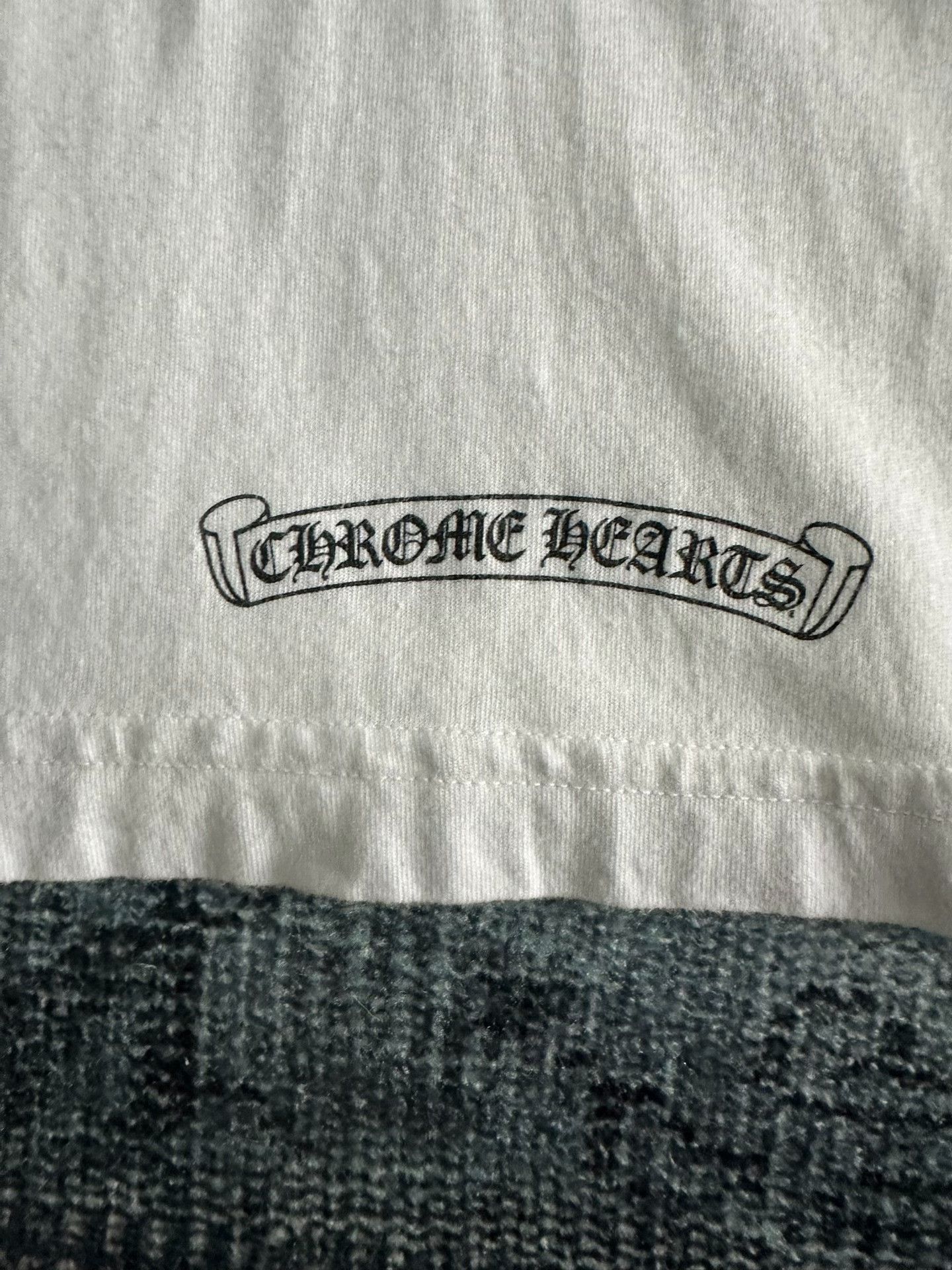 Chrome Hearts Chrome Hearts White Red Phantom Tee Size US L / EU 52-54 / 3 - 3 Thumbnail