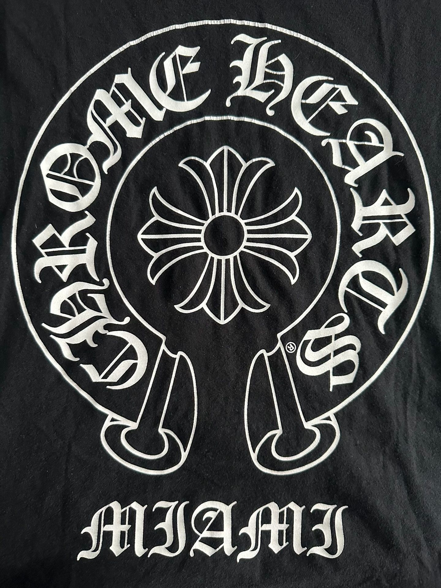 Chrome Hearts Chrome Hearts Miami Limited Horseshoe Print Tee Size US M / EU 48-50 / 2 - 2 Thumbnail