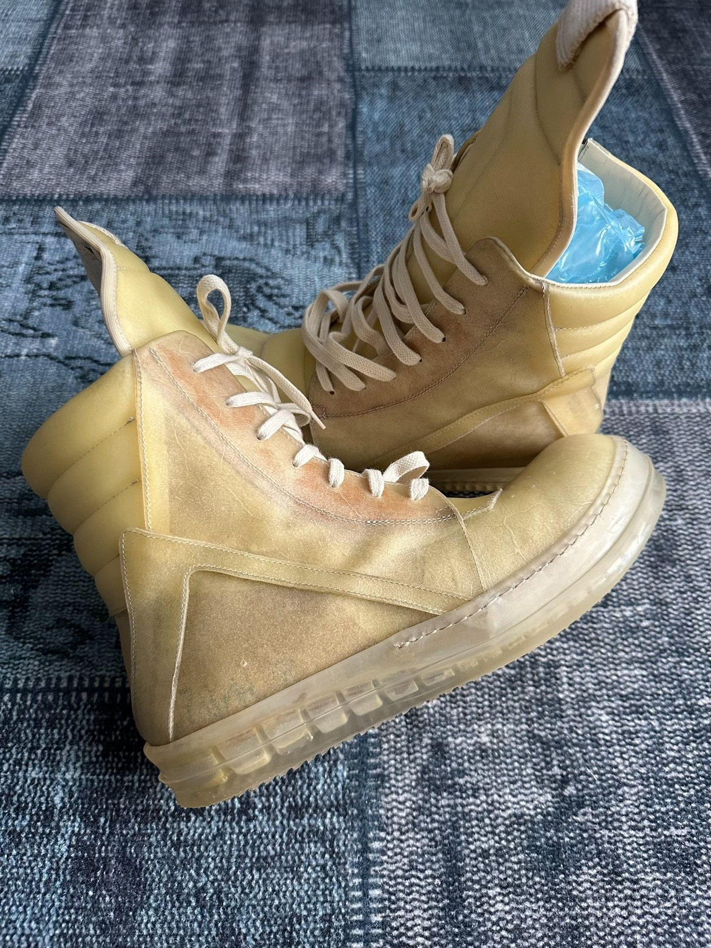 Rick Owens Rick Owens Ghost Inverted Triangle 41 Size US 8 / EU 41 - 4 Thumbnail