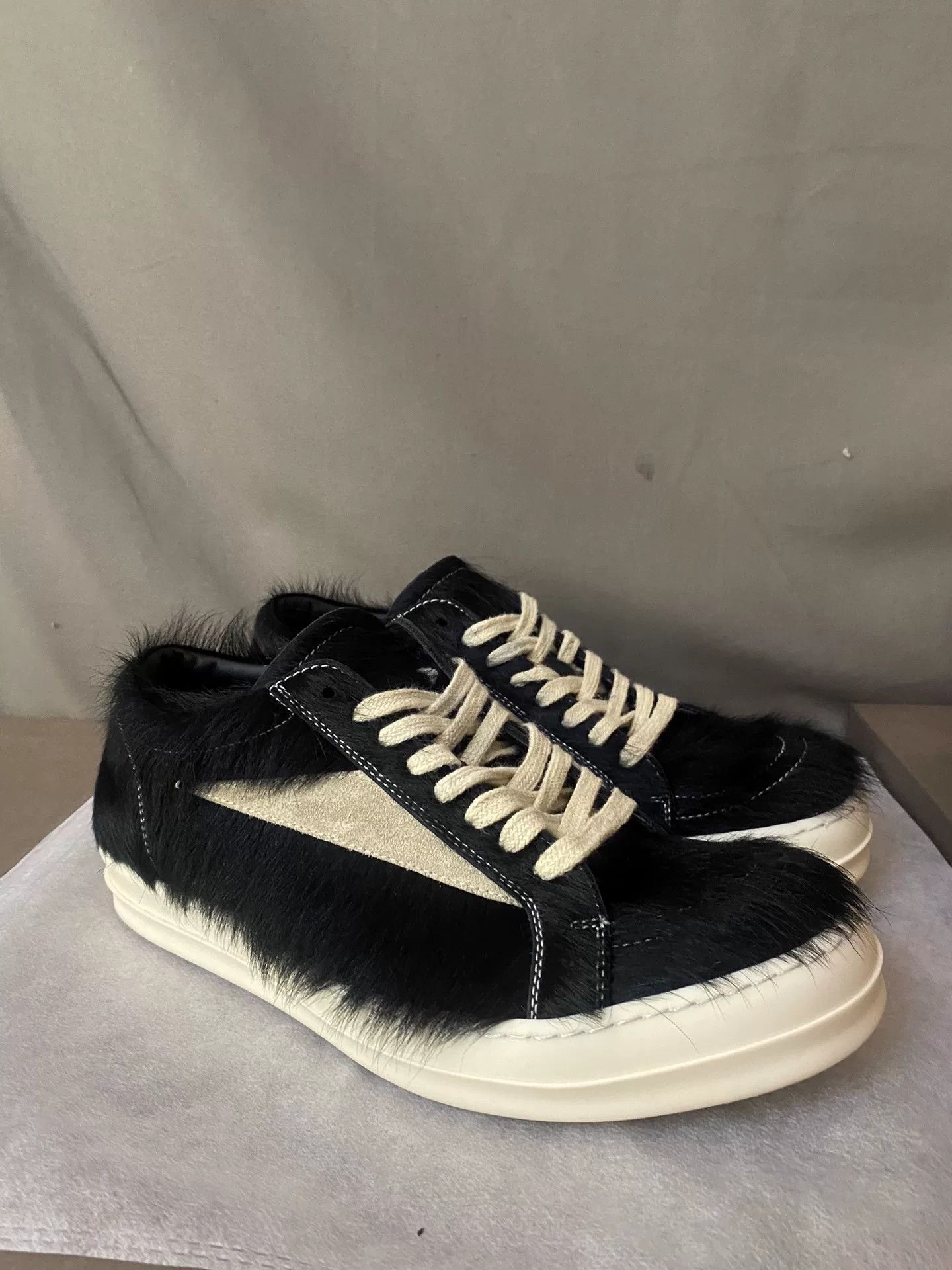 Rick Owens Rick Owens Horsehair Sneakers Size US 7 / EU 40 - 3 Thumbnail