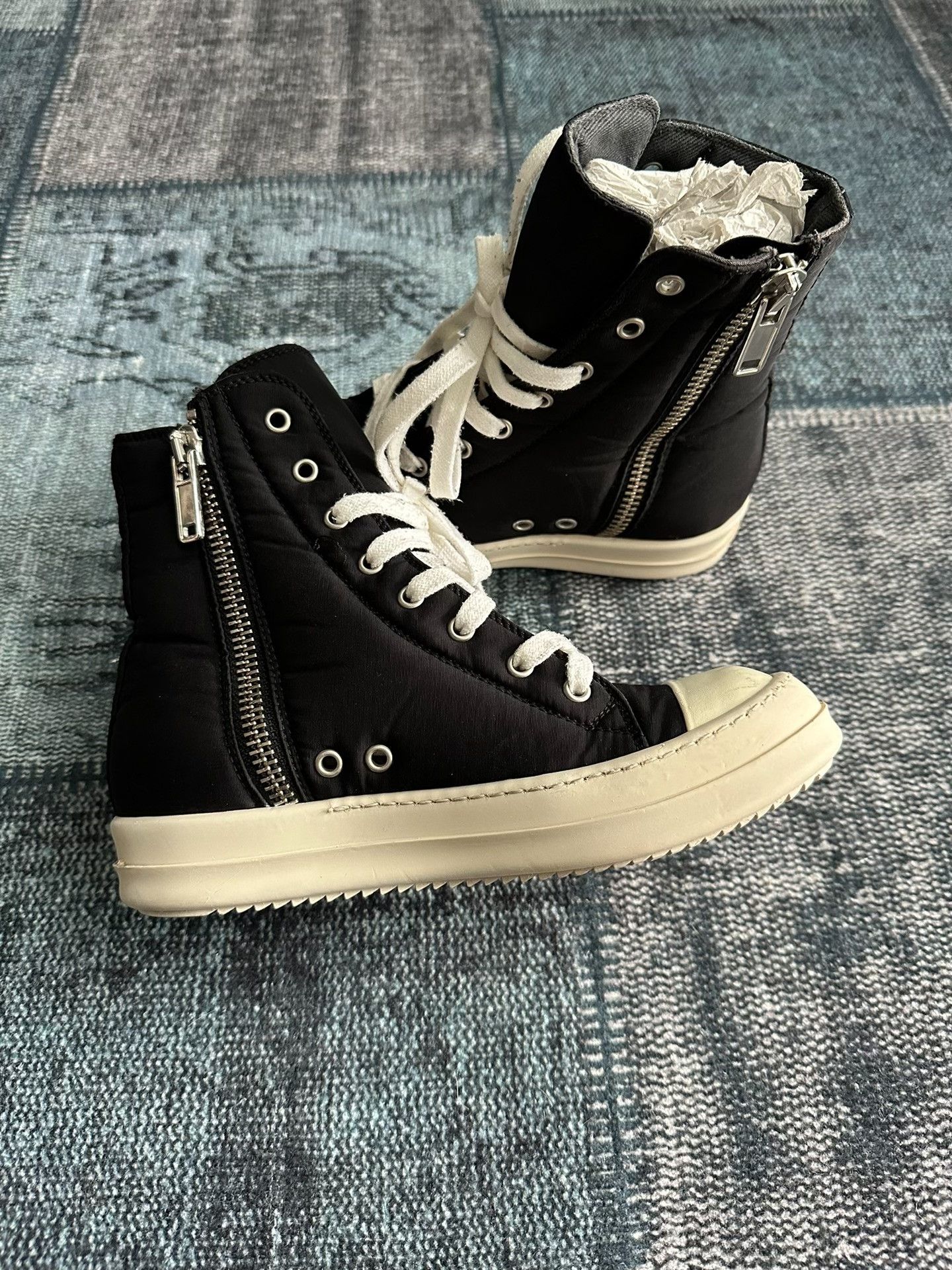 Rick Owens Drkshdw Rick Owens Canvas Sneakers Size US 6 / IT 36 - 3 Thumbnail