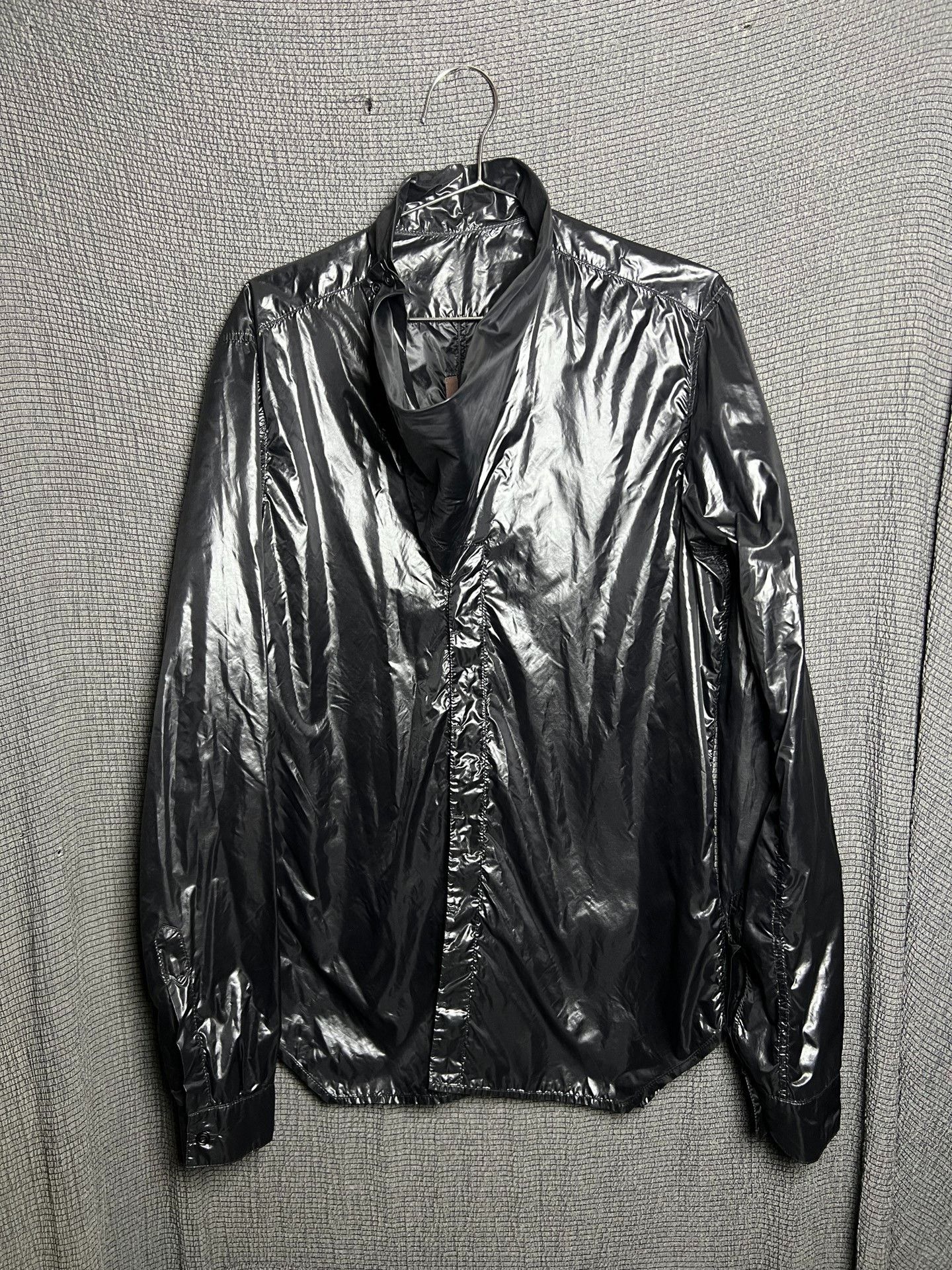 Rick Owens Rick Owens 13ss Nylon Long Sleeve Shirt Size US M / EU 48-50 / 2 - 5 Thumbnail