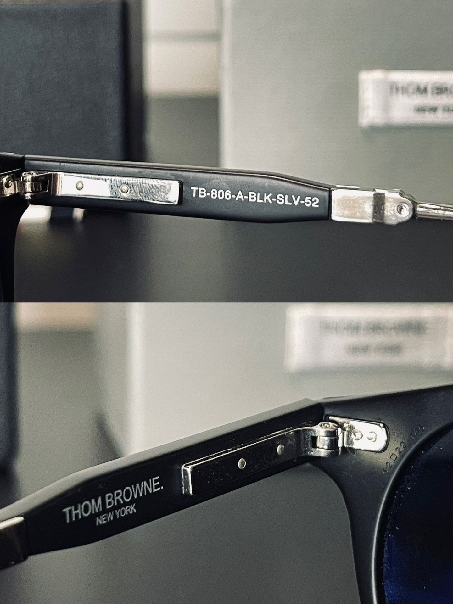 Thom Browne Thom Browne TB-806 Foldable Sunglasses Size ONE SIZE - 8 Thumbnail