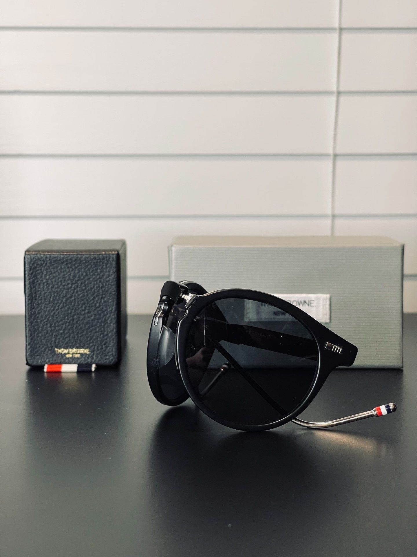 Thom Browne Thom Browne TB-806 Foldable Sunglasses Size ONE SIZE - 2 Thumbnail
