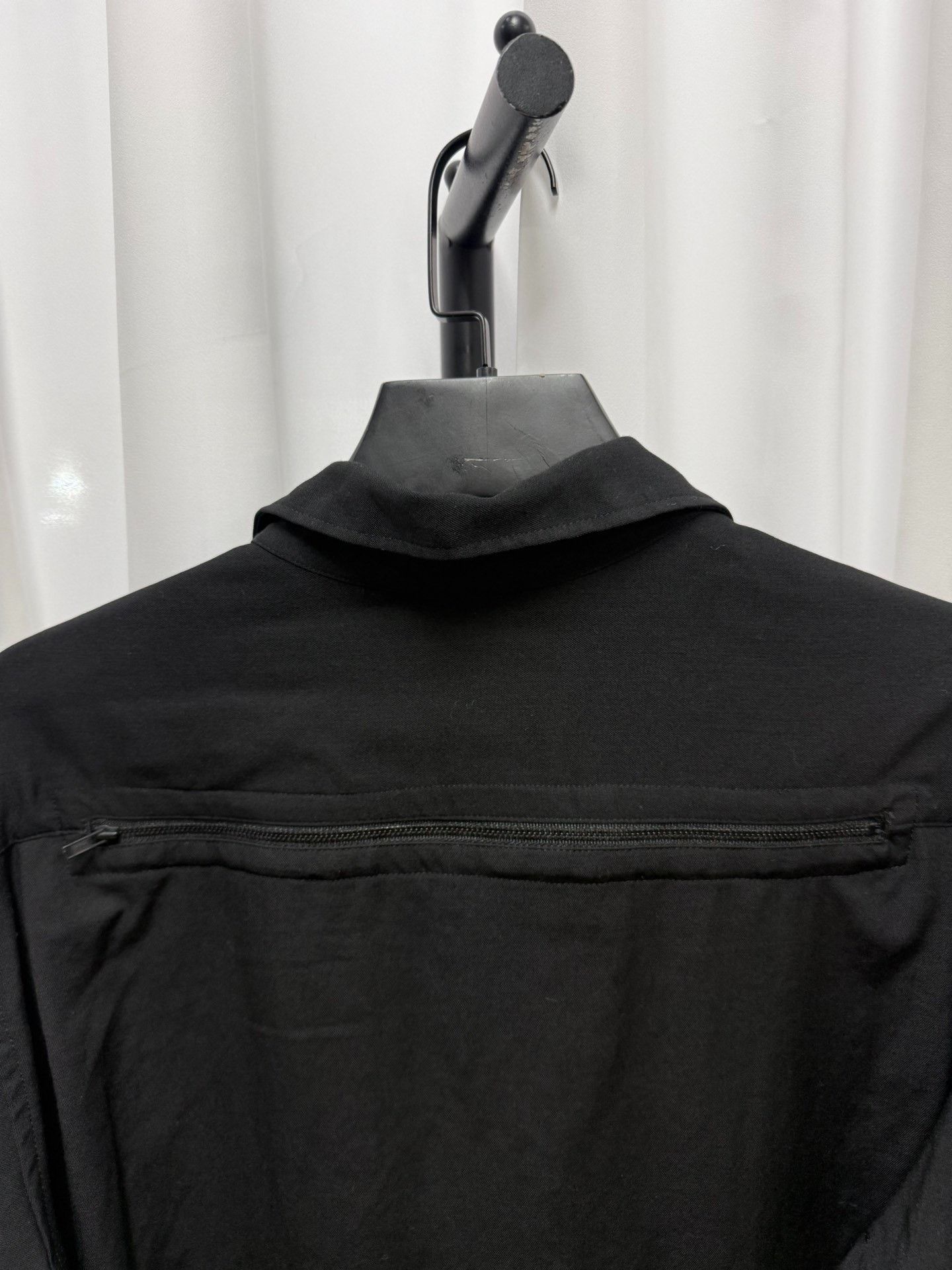 Yohji Yamamoto Yohji Yamamoto Pour Homme Deconstructed Wool Shirt Jacket Size US L / EU 52-54 / 3 - 8 Thumbnail
