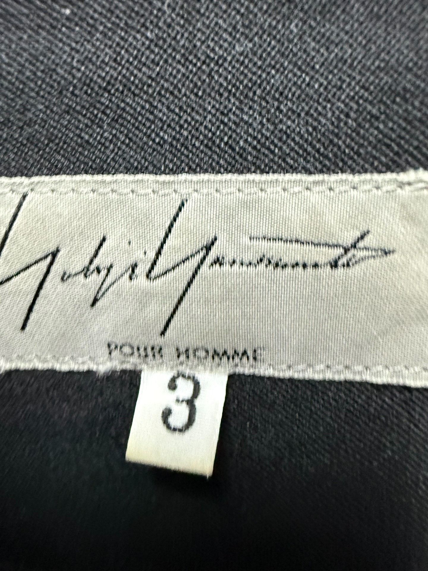 Yohji Yamamoto Yohji Yamamoto Pour Homme Deconstructed Wool Shirt Jacket Size US L / EU 52-54 / 3 - 5 Thumbnail