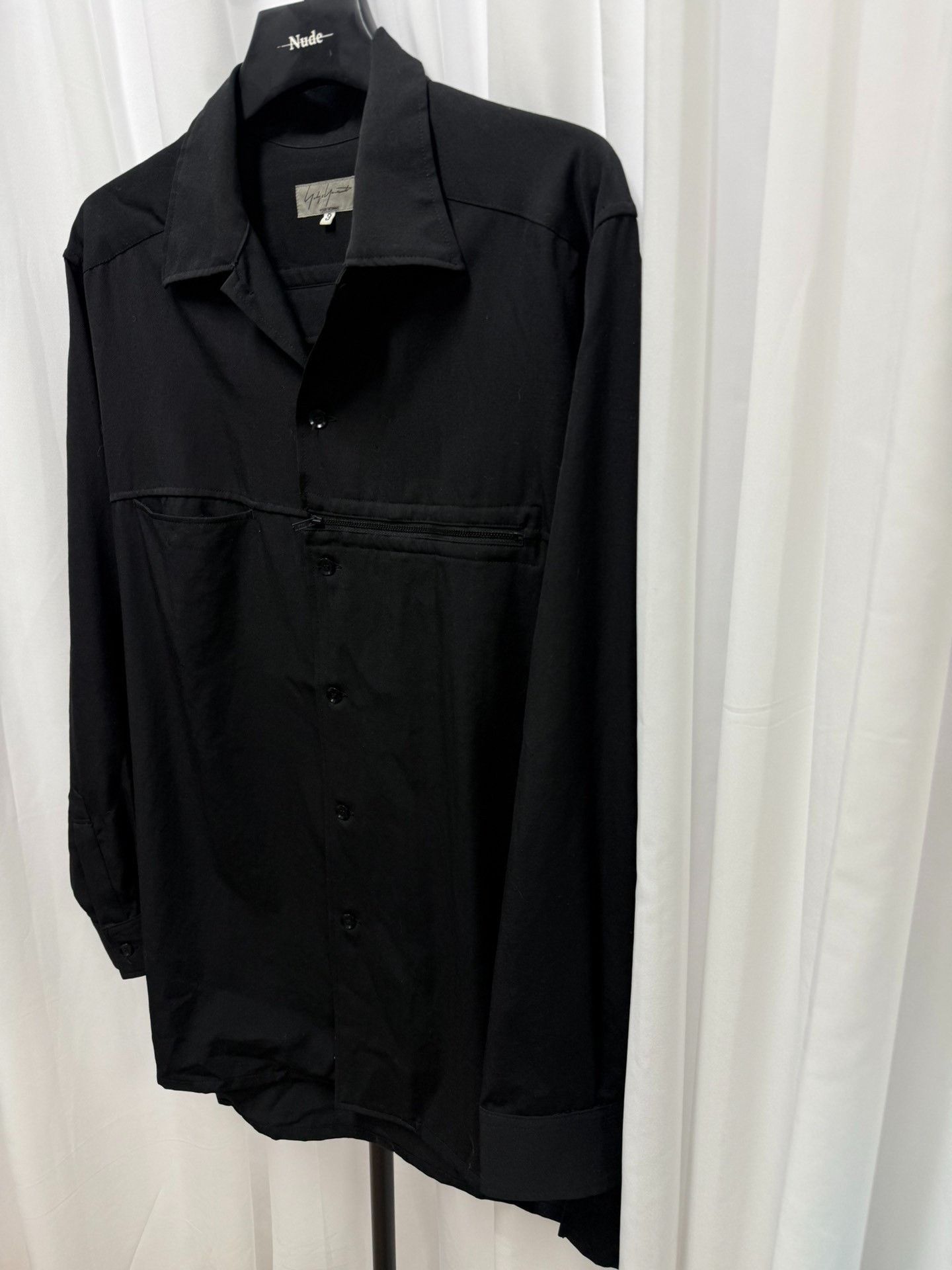 Yohji Yamamoto Yohji Yamamoto Pour Homme Deconstructed Wool Shirt Jacket Size US L / EU 52-54 / 3 - 2 Thumbnail