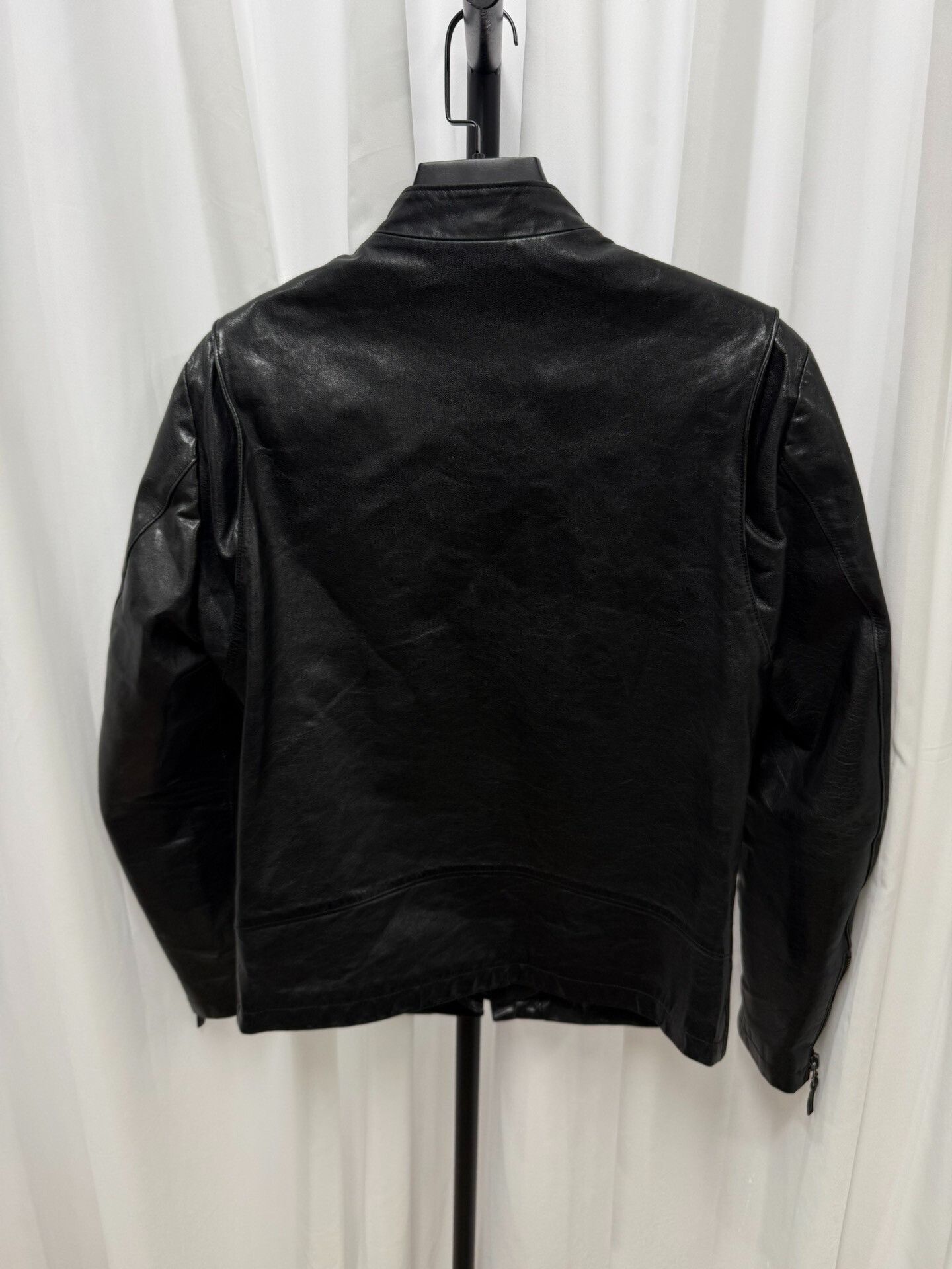 Helmut Lang Helmut Lang 03SS Inverted Zip Biker Jacket Size US S / EU 44-46 / 1 - 5 Thumbnail