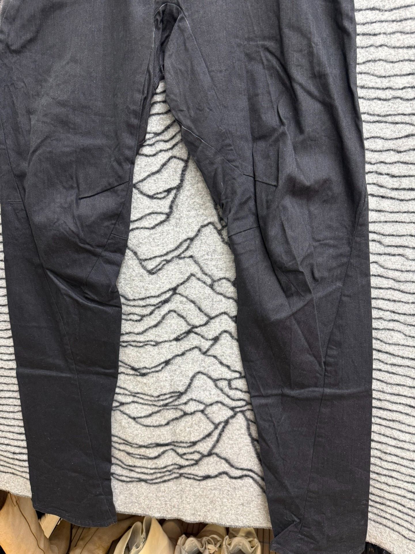 Devoa Devoa Deconstructed Curved Trousers Size US 34 / EU 50 - 3 Thumbnail