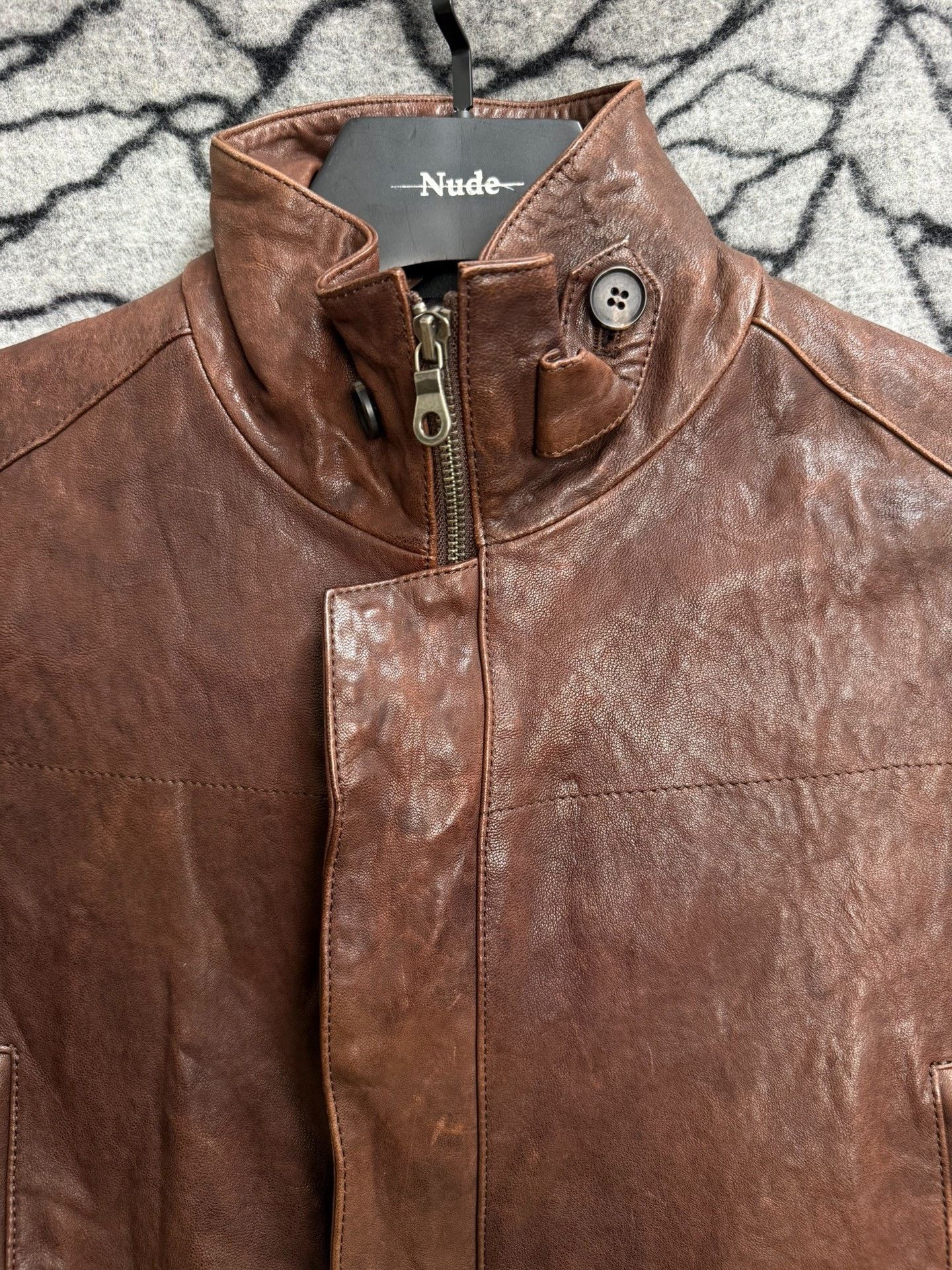 Yohji Yamamoto A.A.R x Yohji Yamamoto Washed Sheepskin Jacket Size US M / EU 48-50 / 2 - 3 Thumbnail