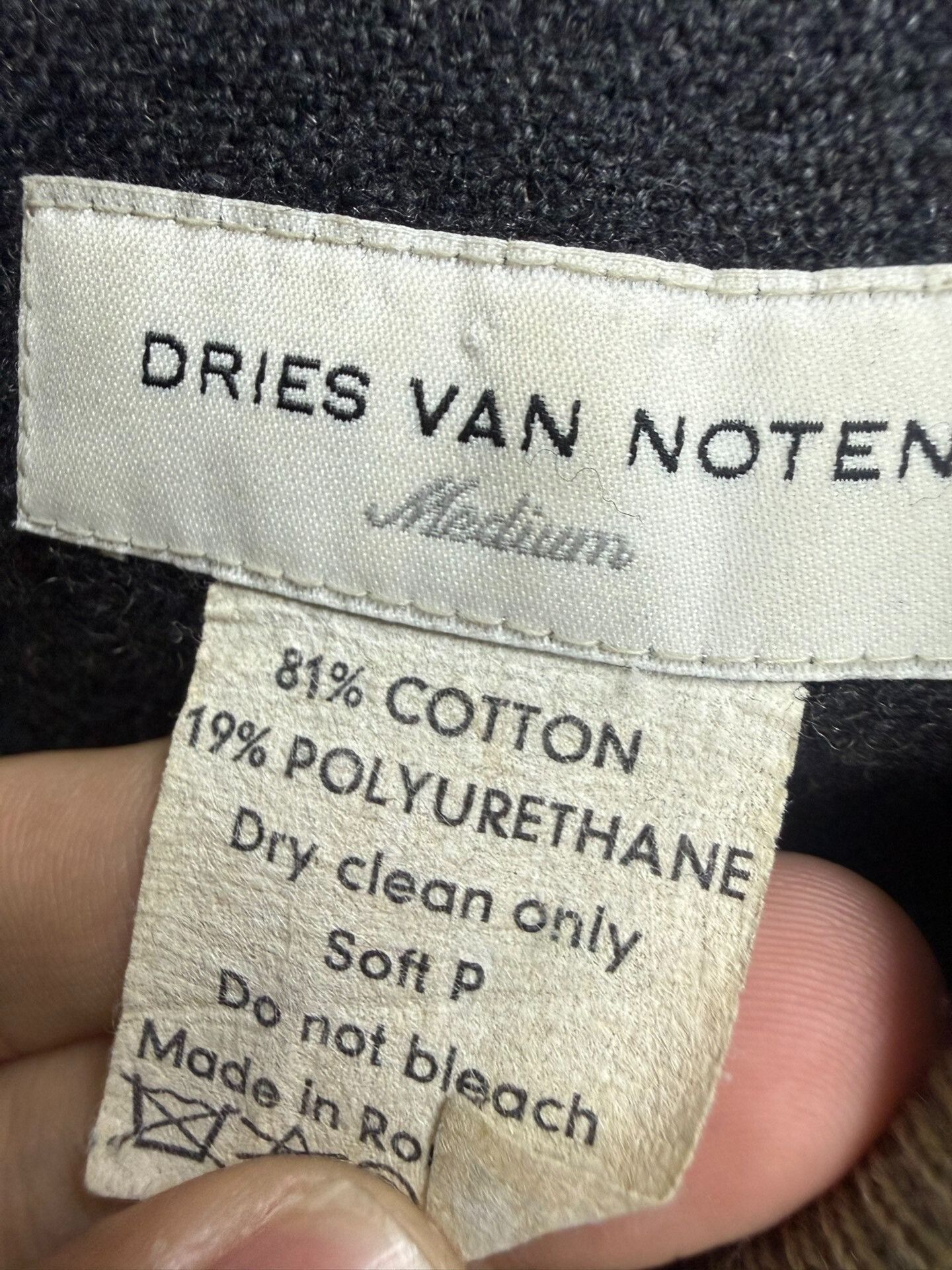 Dries Van Noten Dries Van Noten Corduroy Leather Collar Jacket Size US M / EU 48-50 / 2 - 6 Thumbnail