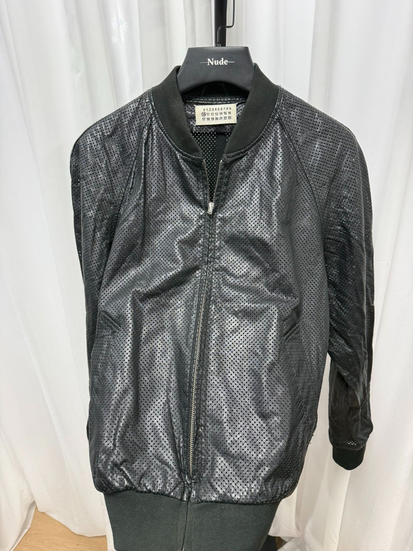 Maison Margiela Maison Margiela 07SS Laser Perforated Leather Jacket Size US M / EU 48-50 / 2 - 7 Thumbnail