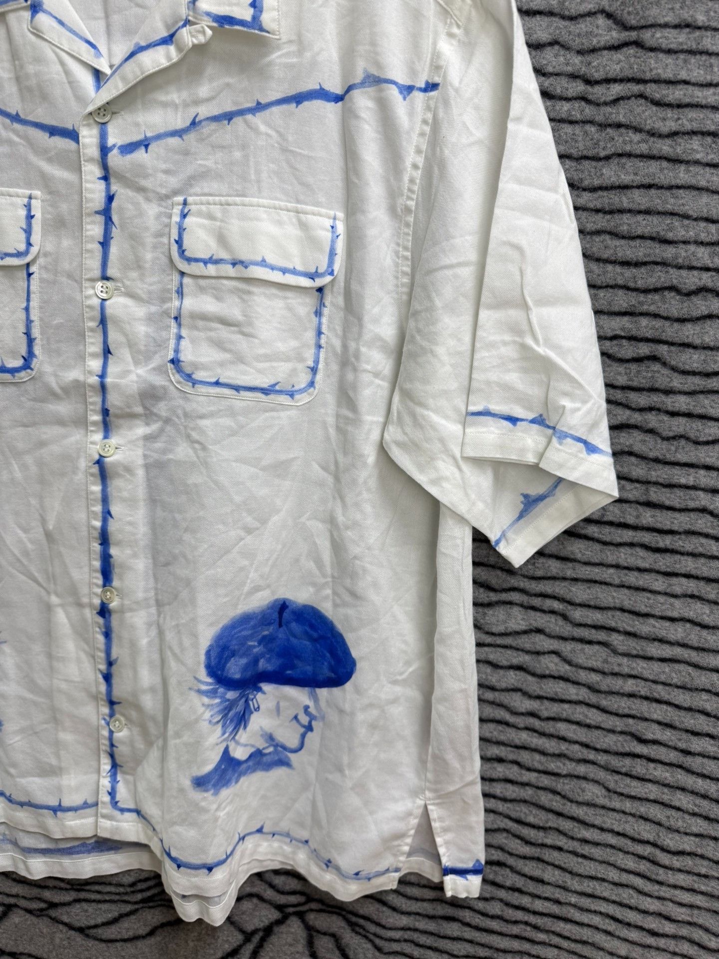 Undercover UNDERCOVER Ballpoint Artist Short Sleeve Shirt Size US XL / EU 56 / 4 - 3 Thumbnail