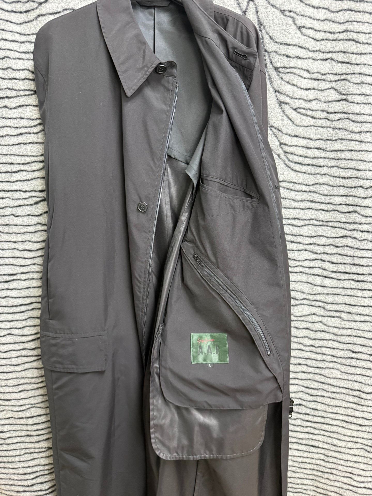 Yohji Yamamoto Yohji Yamamoto A.A.R Nylon Functional Coat Size US L / EU 52-54 / 3 - 5 Thumbnail