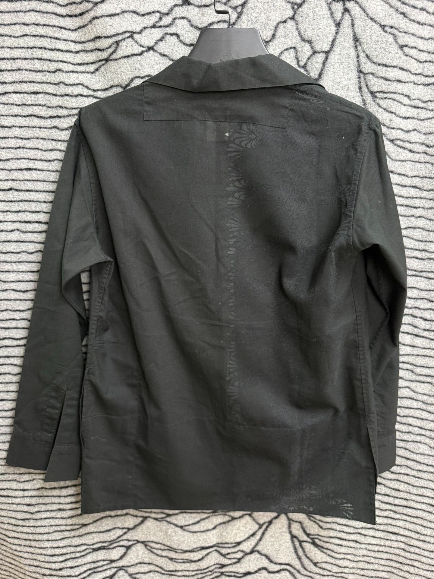 Y's Yohji Yamamoto Y's Sheer Patterned Shirt Size L / US 10 / IT 46 - 5 Thumbnail