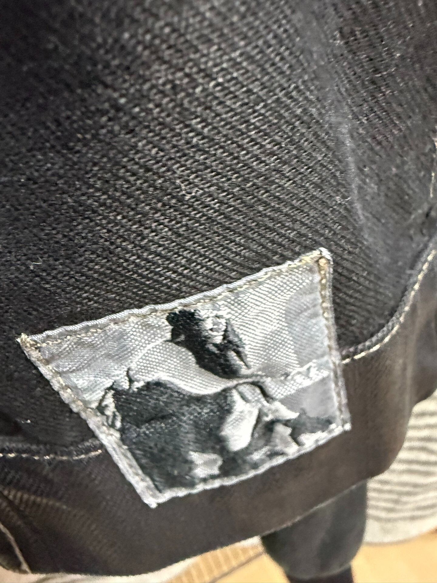 Rick Owens Rick Owens Waxed Denim Distressed Sheepskin Jacket Size US M / EU 48-50 / 2 - 9 Thumbnail