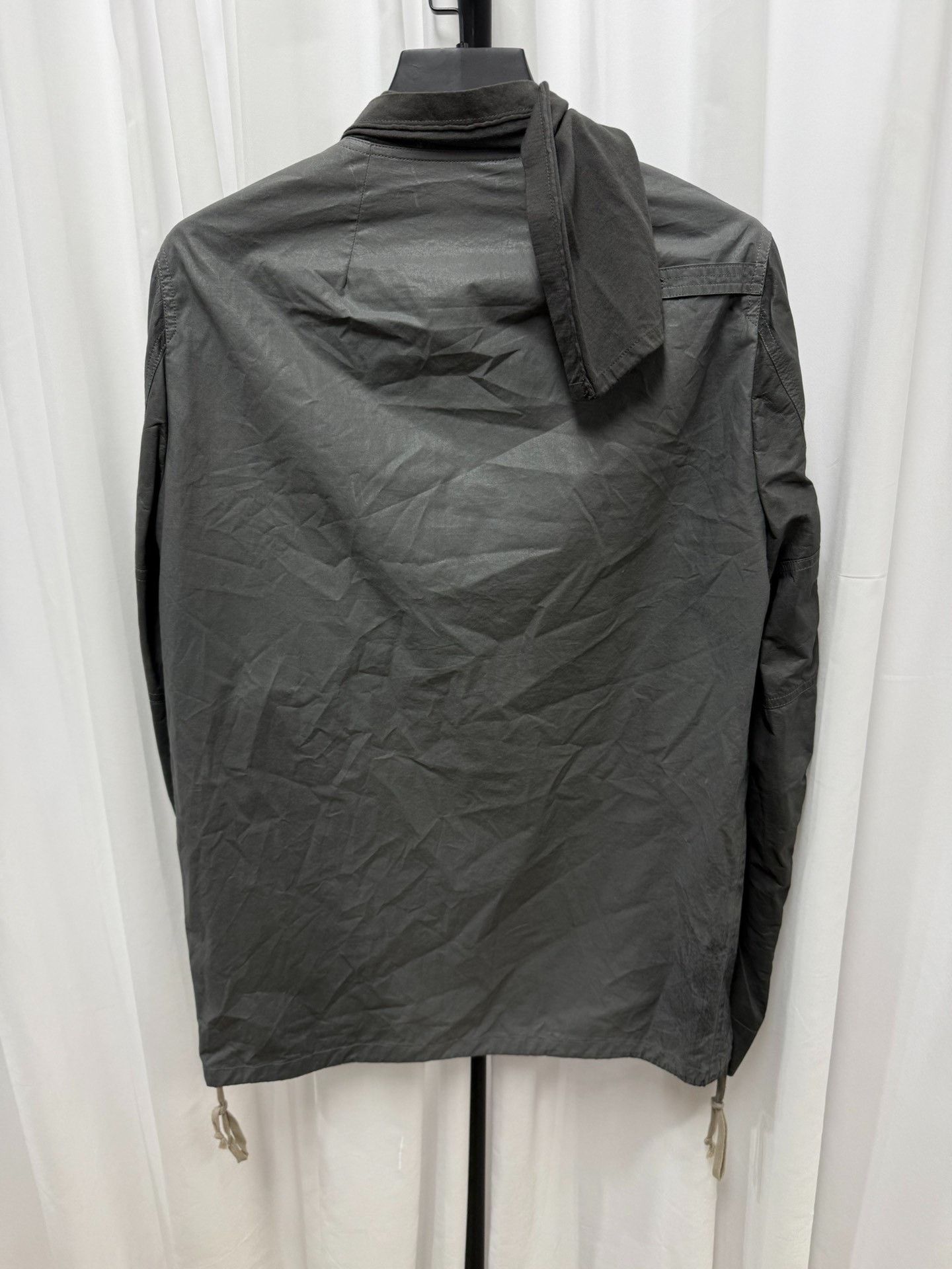 Rick Owens Rick Owens Lambskin Cape Scarf Collar Jacket Size US M / EU 48-50 / 2 - 5 Thumbnail