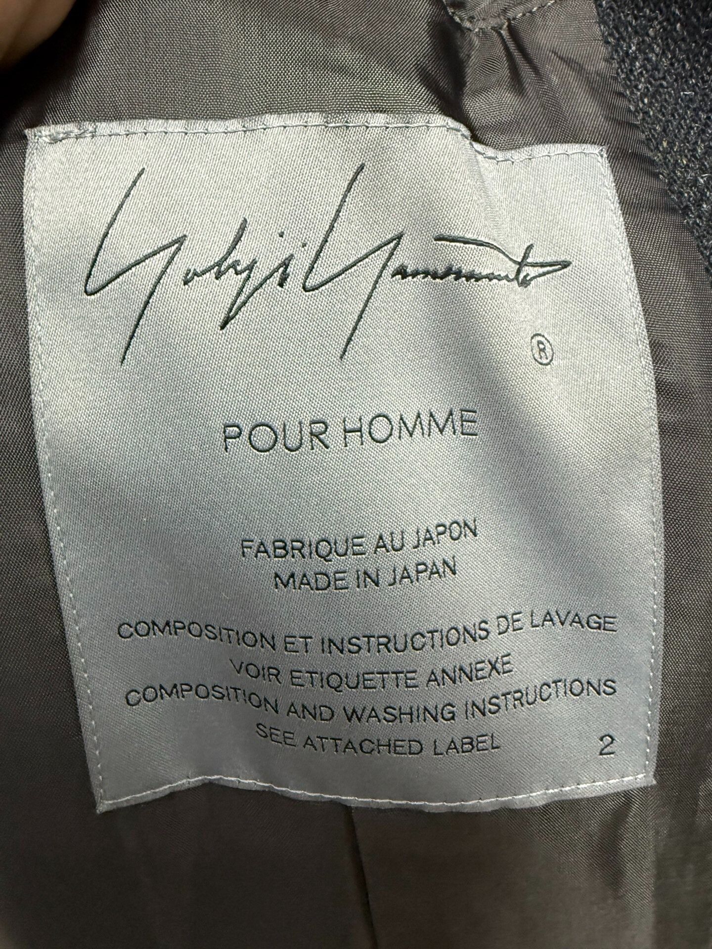 Yohji Yamamoto Yohji Yamamoto Pour Homme Patchwork Coat Size US M / EU 48-50 / 2 - 7 Thumbnail