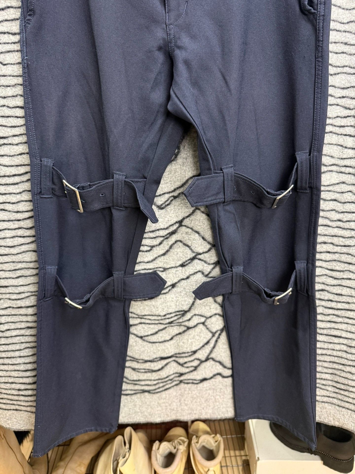 Comme des Garcons Comme des Garçons Homme Double Strap Trousers Size US 36 / EU 52 - 3 Thumbnail