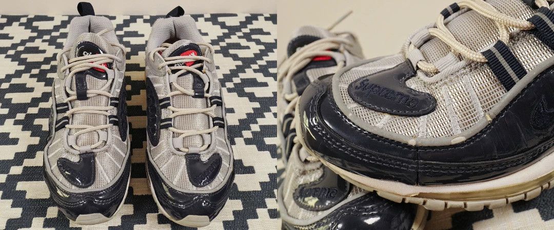 Nike Supreme x Nike Air Max 98 US6.5 Size US 6.5 / EU 39-40 - 4 Thumbnail