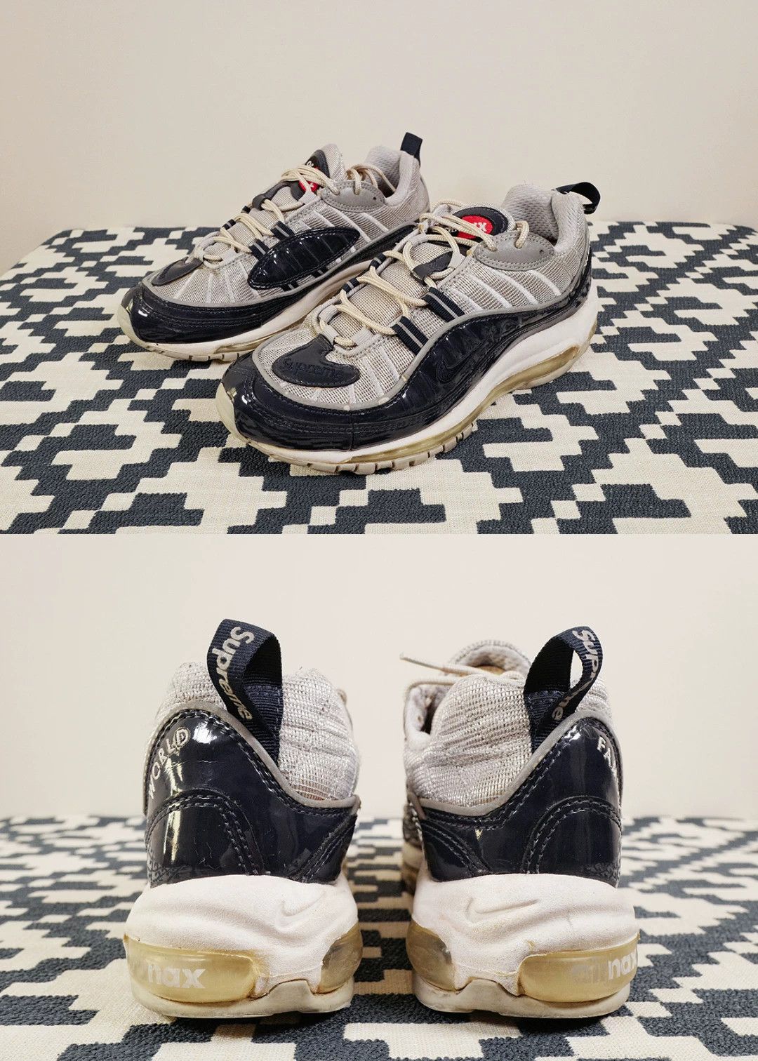 Nike Supreme x Nike Air Max 98 US6.5 Size US 6.5 / EU 39-40 - 2 Thumbnail