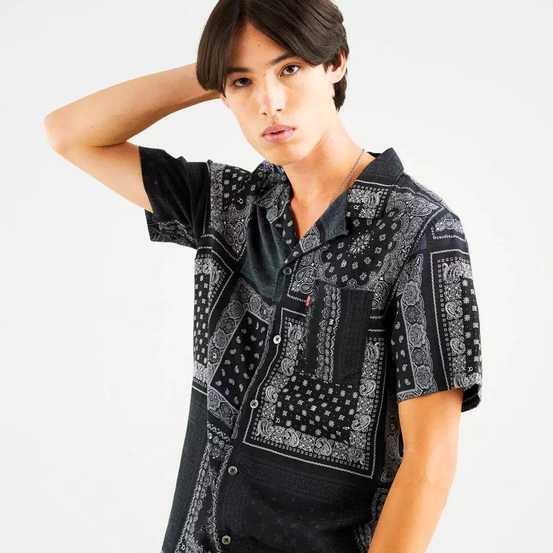 Levi's Levi's Cubano Multi Bandana Shirt Size US M / EU 48-50 / 2 - 4 Thumbnail