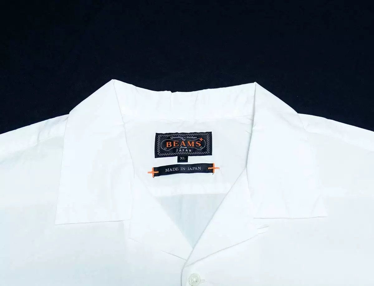 Beams Plus BEAMS PLUS Open Collar Short Sleeve Pima Shirt Size US XL / EU 56 / 4 - 2 Thumbnail