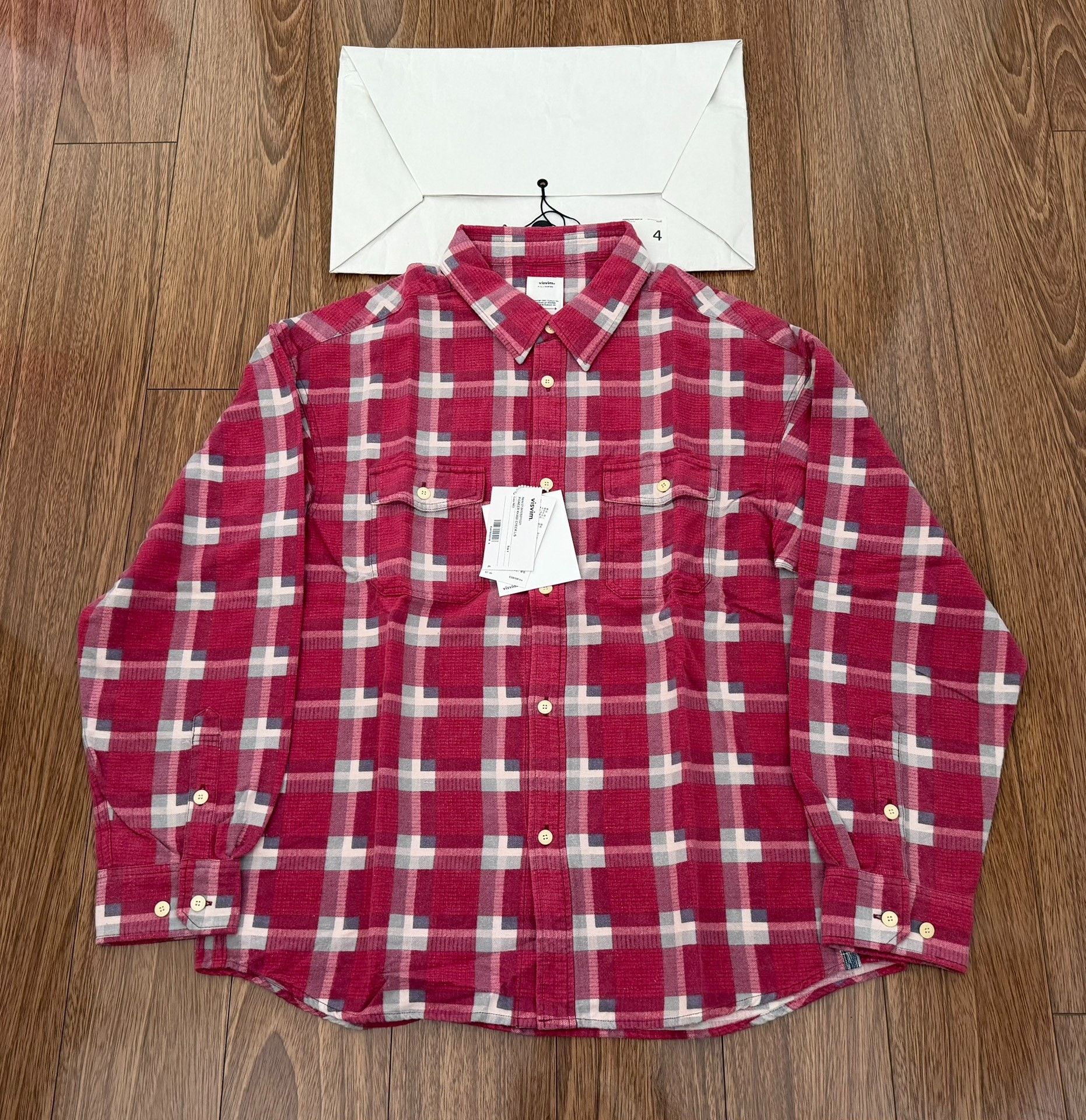 Visvim VISVIM 24SS PIONEER KHADI CHECK SHIRT Size US XL / EU 56 / 4 - 3 Thumbnail