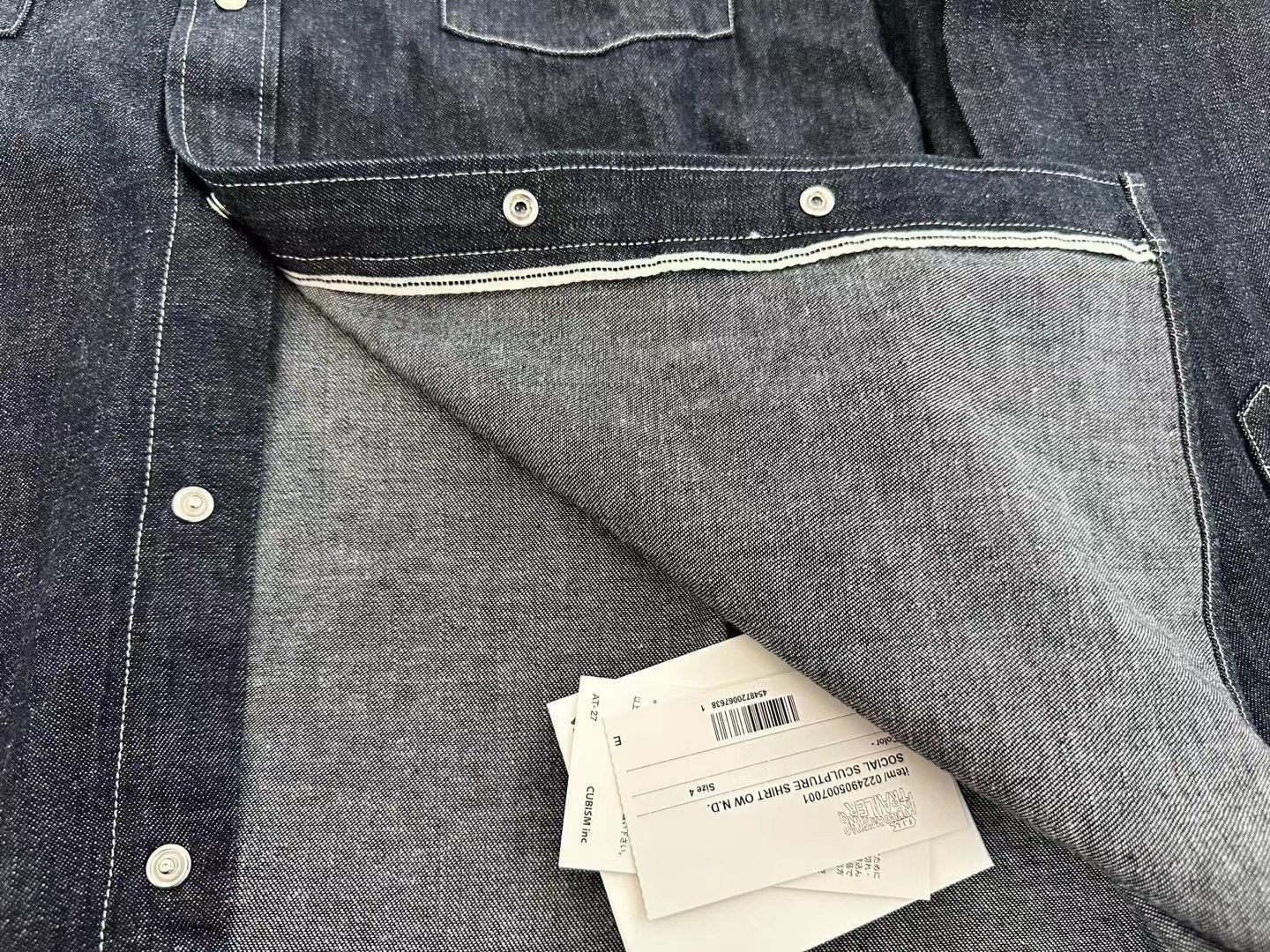 Visvim VISVIM ICT Social Sculpture Shirt 24SS Size US XL / EU 56 / 4 - 5 Thumbnail