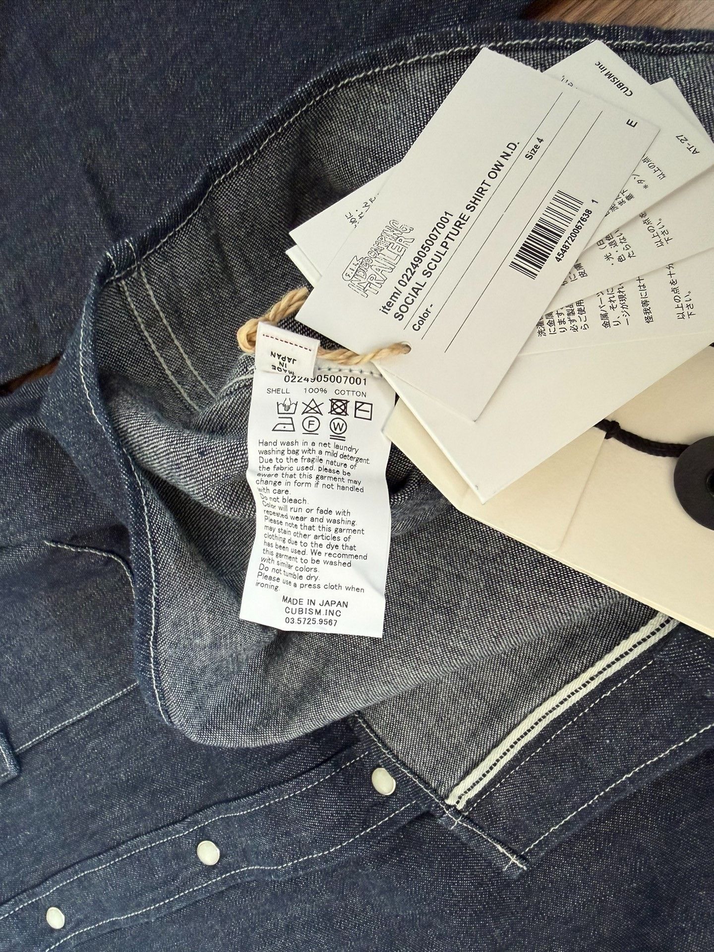 Visvim VISVIM ICT Social Sculpture Shirt 24SS Size US XL / EU 56 / 4 - 4 Thumbnail