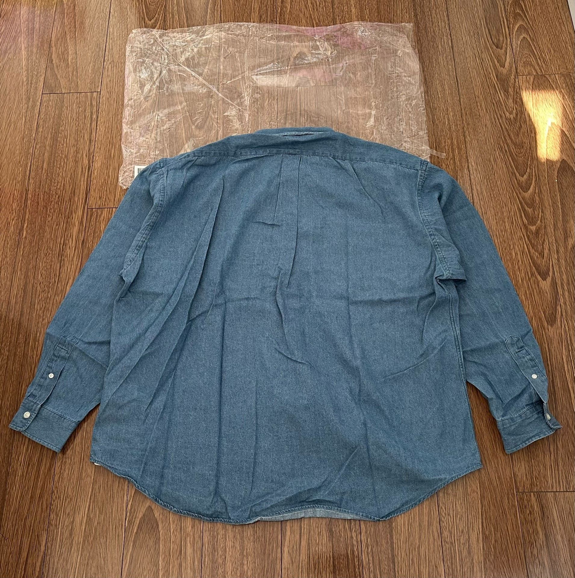 Nautica NAUTICA x FREAK'S STORE Too Big Denim Shirt Size US XXL / EU 58 / 5 - 2 Thumbnail