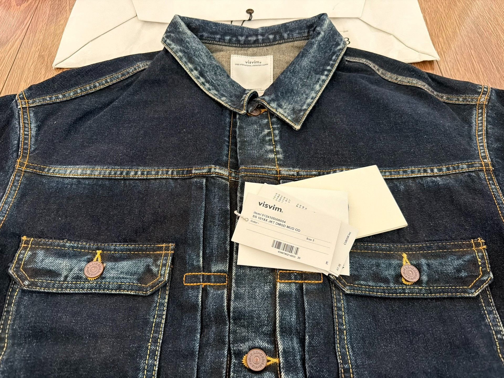 Visvim VISVIM SS 101XX DMGD MUD OD Jacket Size US L / EU 52-54 / 3 - 4 Thumbnail