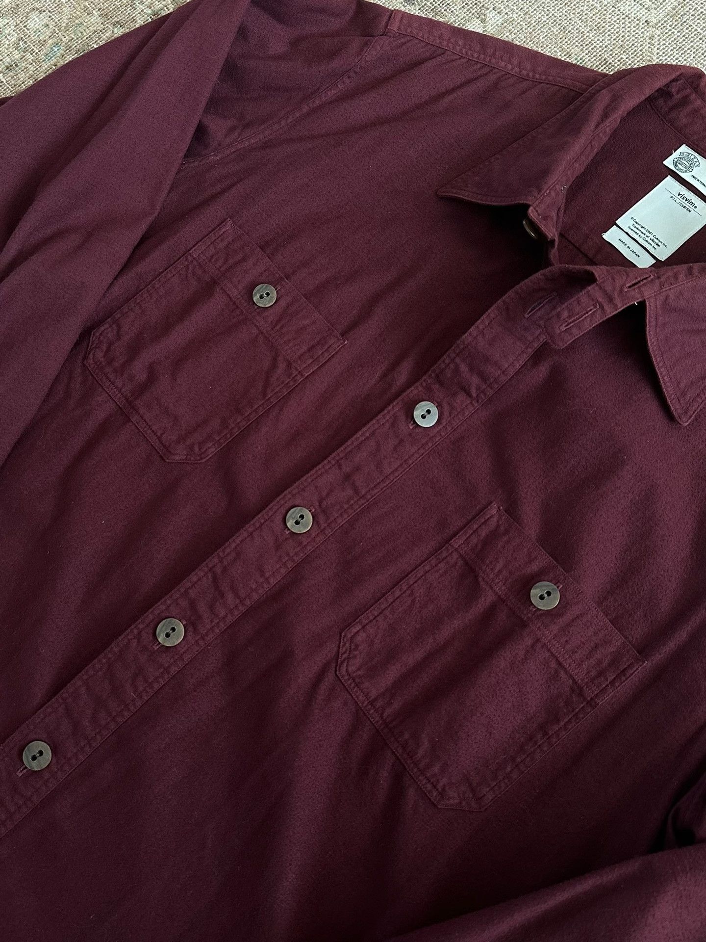 Visvim visvim 16aw 1910 Shirt Giza Flannel Size US L / EU 52-54 / 3 - 3 Thumbnail