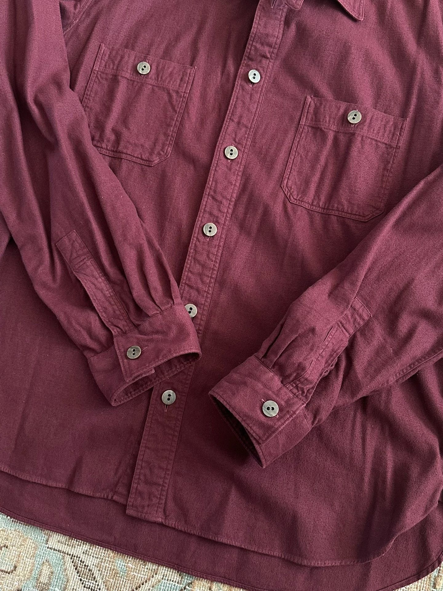 Visvim visvim 16aw 1910 Shirt Giza Flannel Size US L / EU 52-54 / 3 - 4 Thumbnail