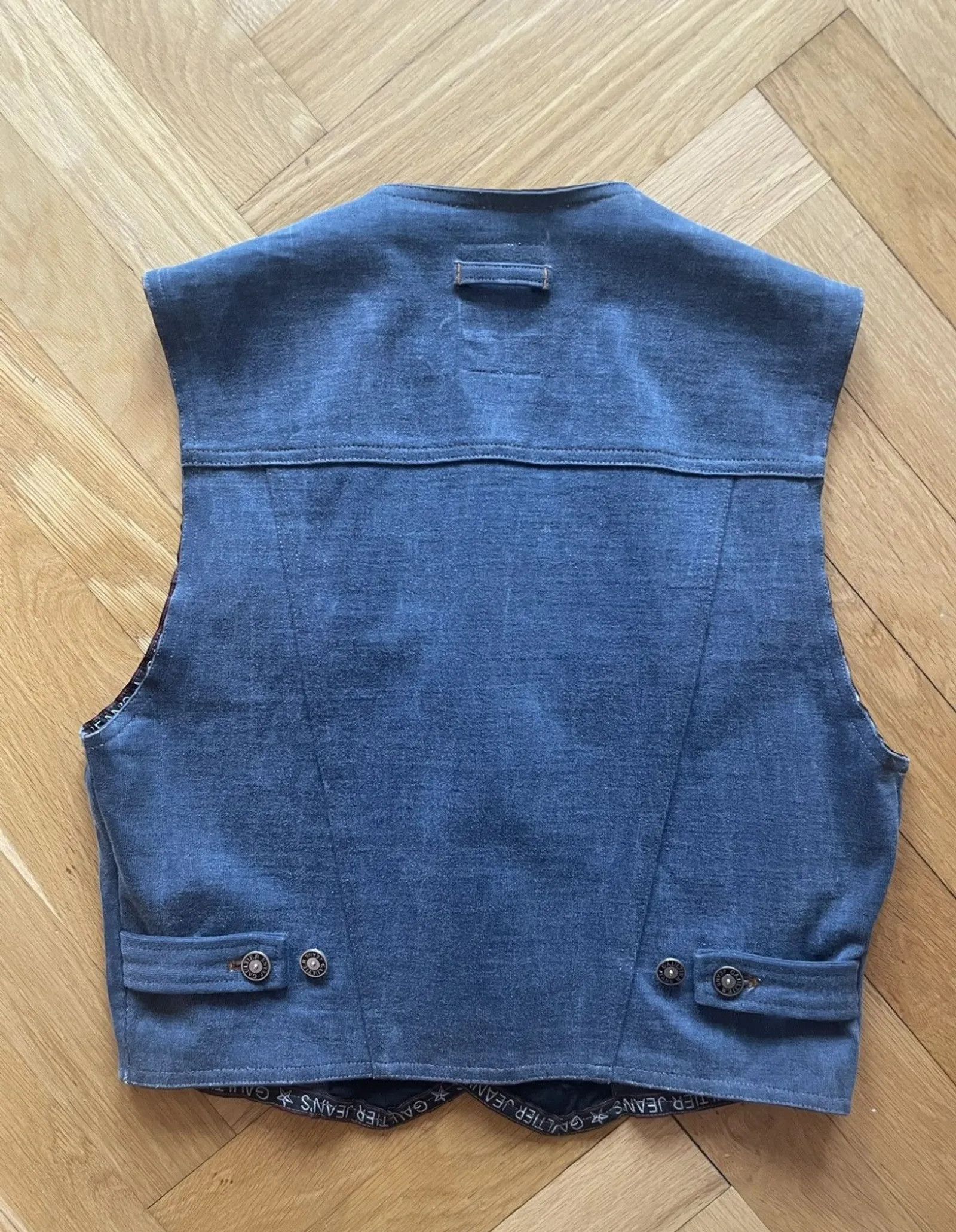 Jean Paul Gaultier Jean Paul Gaultier Denim vest Vest Size US M / EU 48-50 / 2 - 4 Thumbnail