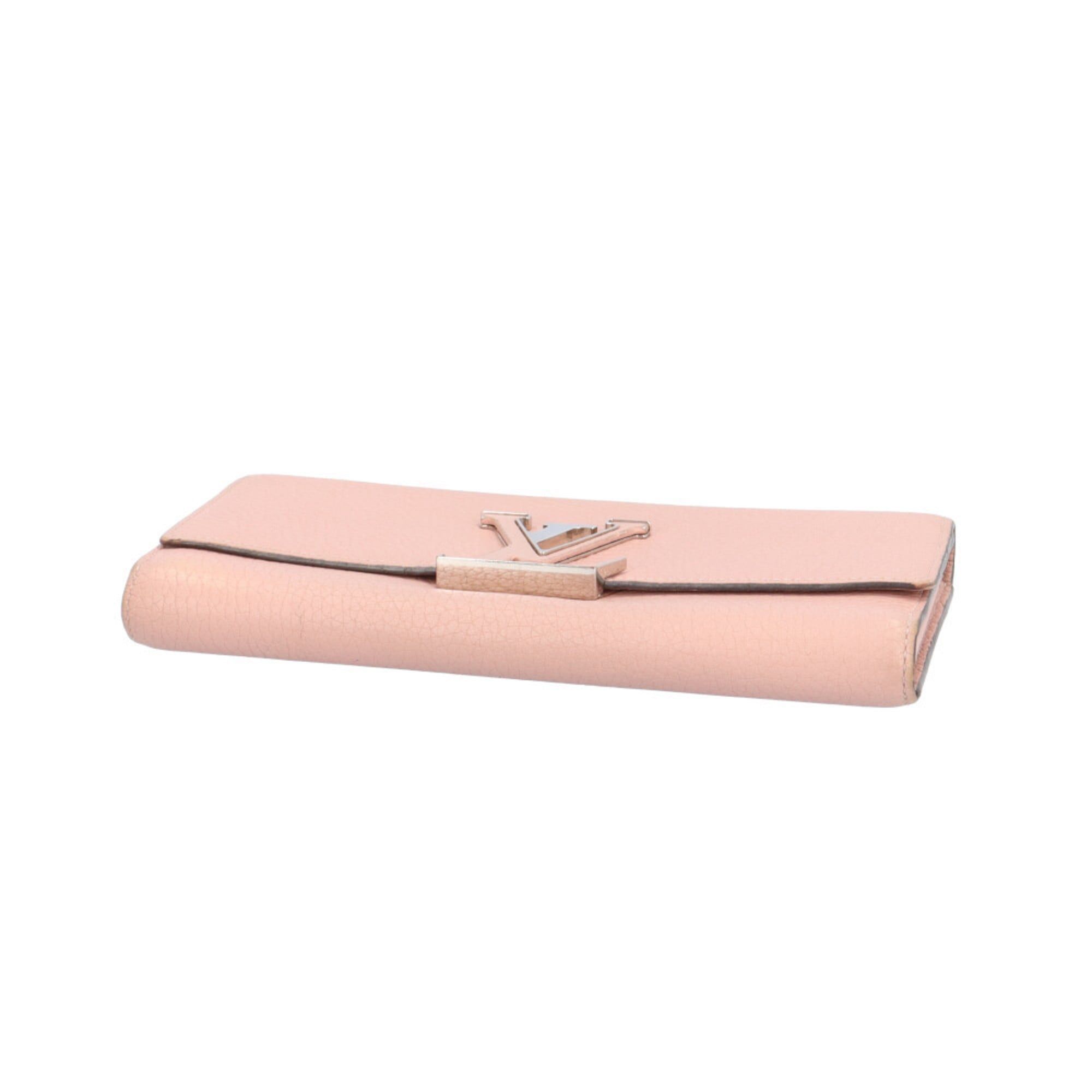 Louis Vuitton Pre-owned Louis Vuitton Portefeuille Capucines long wallet in Taurillon leather, M61250, for women. Size ONE SIZE - 4 Thumbnail