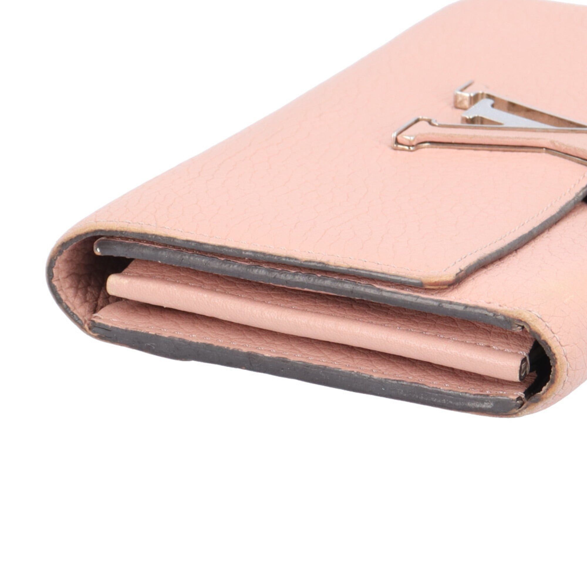 Louis Vuitton Pre-owned Louis Vuitton Portefeuille Capucines long wallet in Taurillon leather, M61250, for women. Size ONE SIZE - 8 Thumbnail