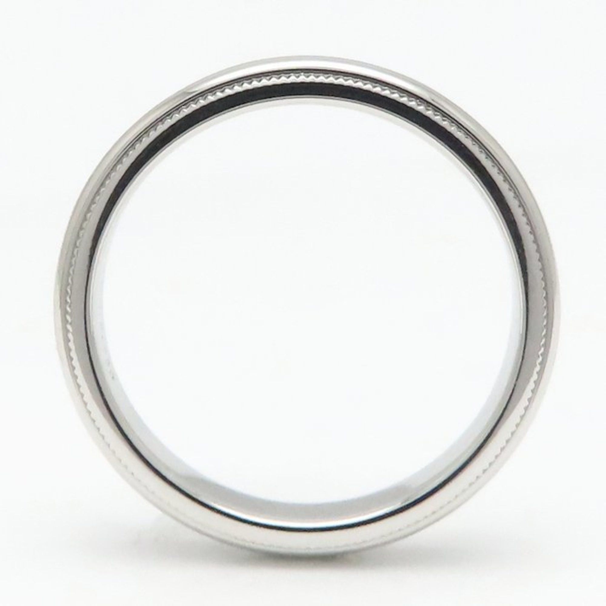 Tiffany & Co. TIFFANY & Co. Tiffany Milgrain Ring, Pt950, Women's, 295149 Size ONE SIZE - 5 Thumbnail
