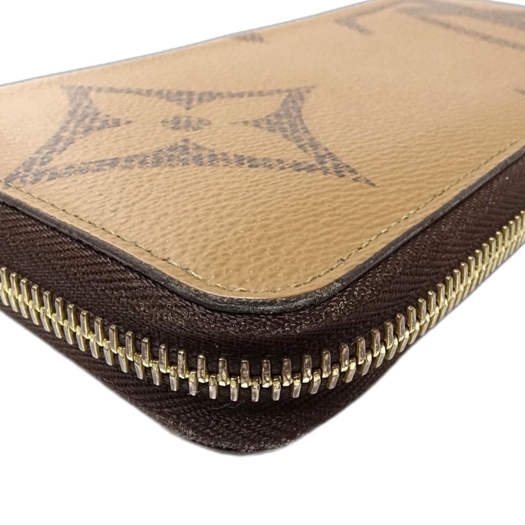 Louis Vuitton Louis Vuitton Zippy Wallet M69353 Monogram Giant Reverse Brown Women's 181972 Size ONE SIZE - 6 Thumbnail