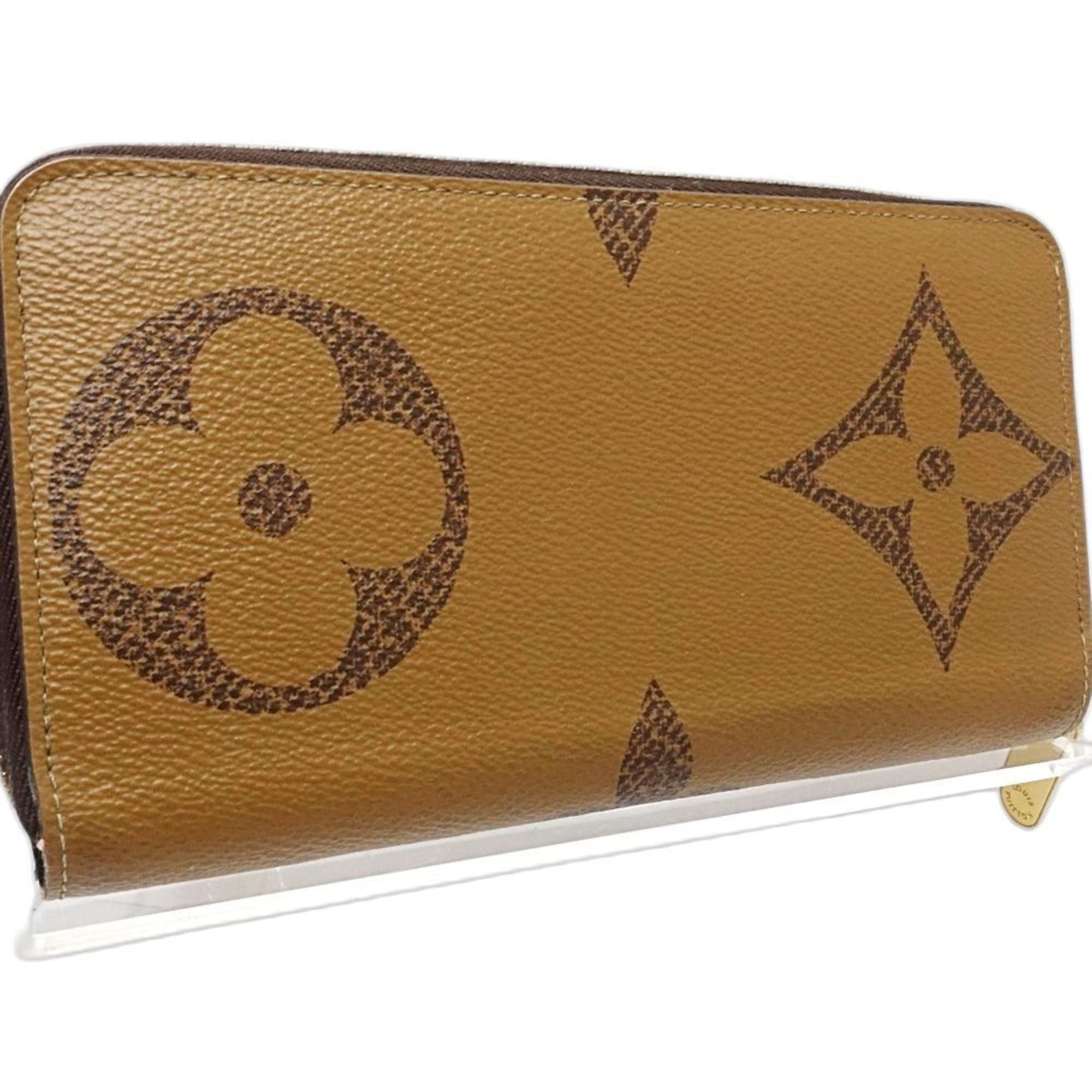 Louis Vuitton Louis Vuitton Zippy Wallet M69353 Monogram Giant Reverse Brown Women's 181972 Size ONE SIZE - 4 Thumbnail