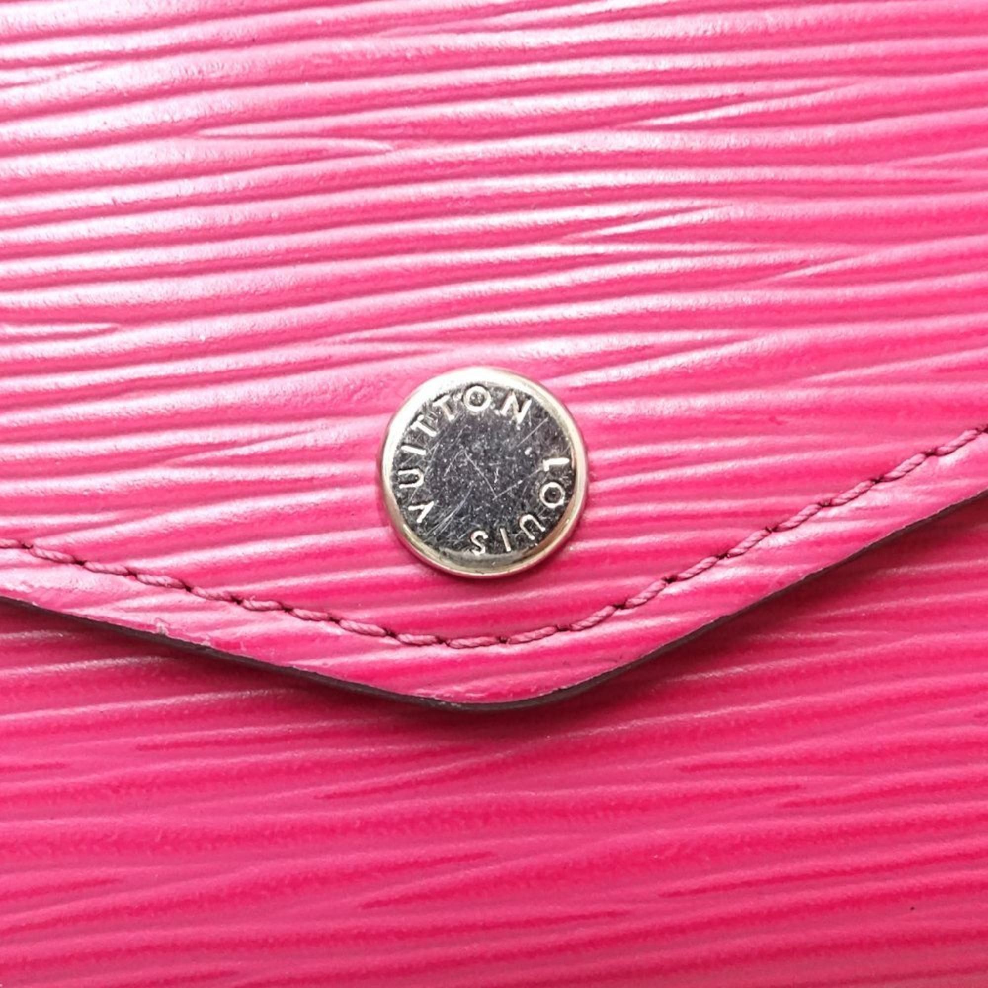 Louis Vuitton LOUIS VUITTON Epi Long Wallet M41958 Portefeuille Sarah Hot Pink Women's 181968 Size ONE SIZE - 12 Thumbnail