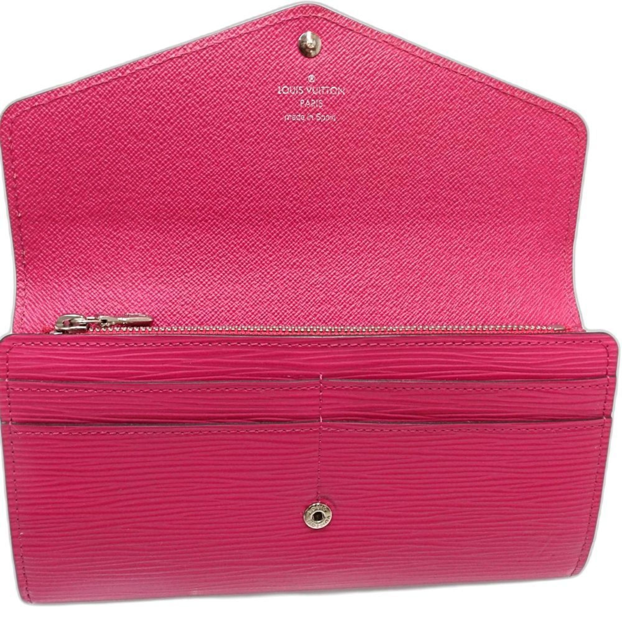 Louis Vuitton LOUIS VUITTON Epi Long Wallet M41958 Portefeuille Sarah Hot Pink Women's 181968 Size ONE SIZE - 7 Thumbnail
