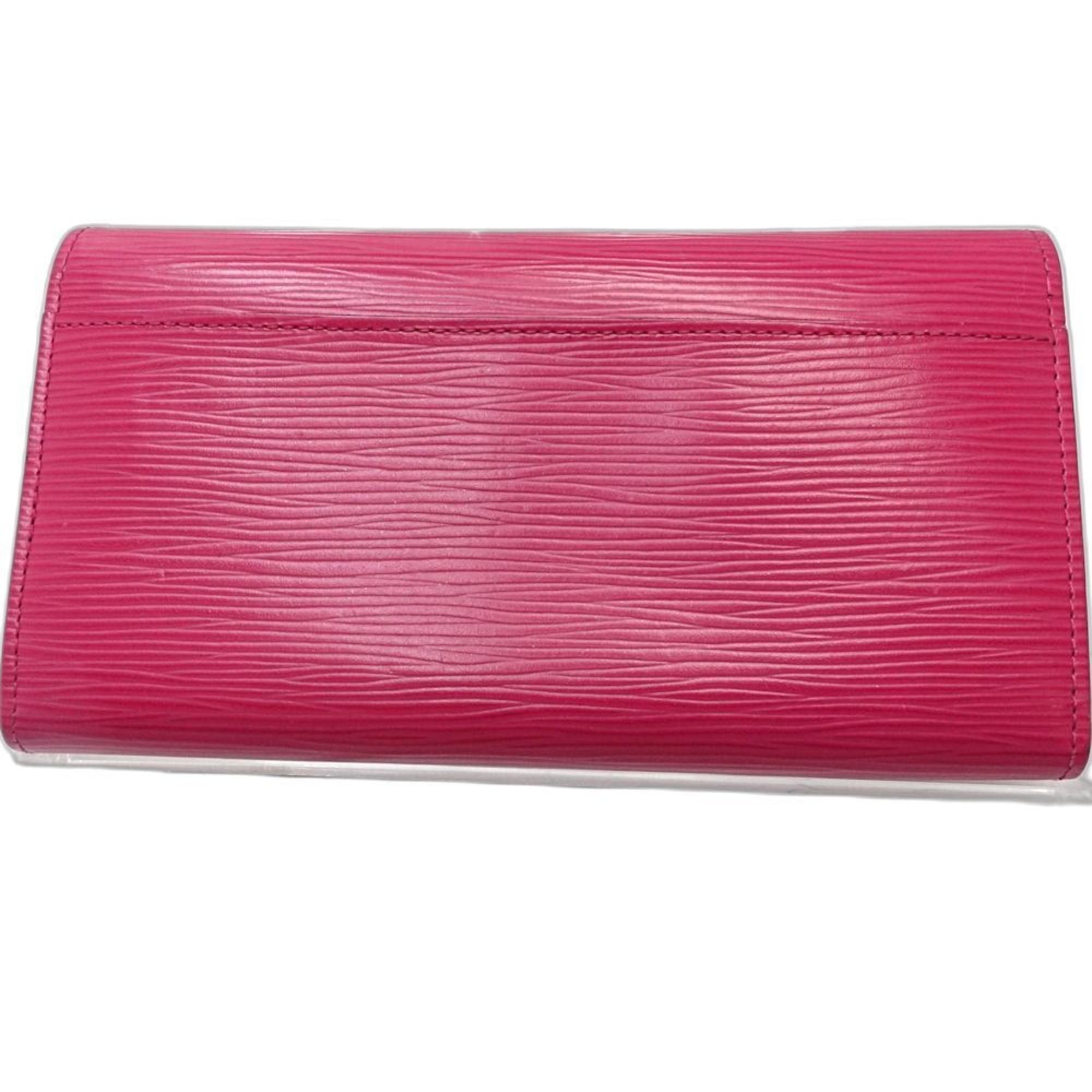 Louis Vuitton LOUIS VUITTON Epi Long Wallet M41958 Portefeuille Sarah Hot Pink Women's 181968 Size ONE SIZE - 3 Thumbnail
