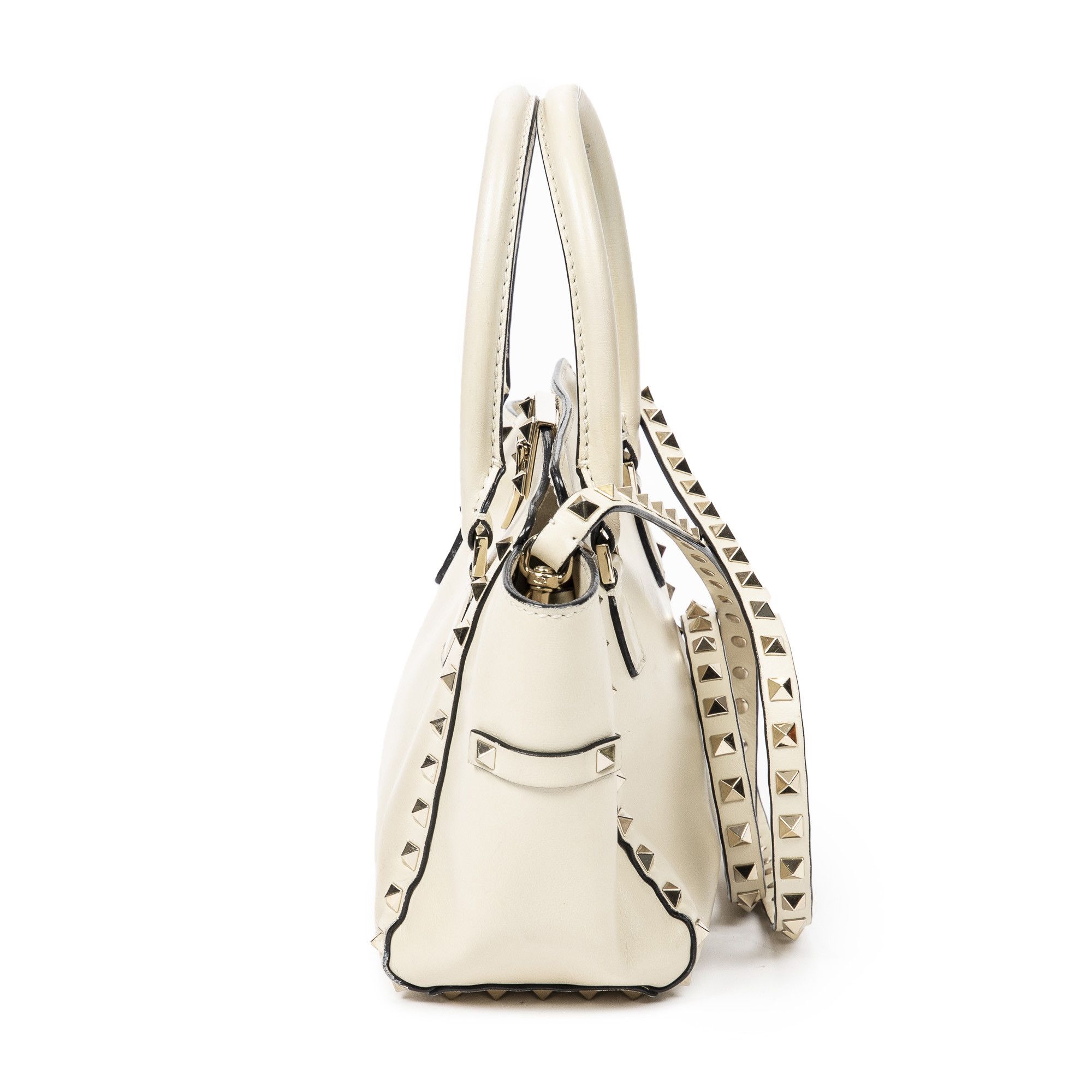 Valentino Mini Rockstud Trapeze Tote Size ONE SIZE - 3 Thumbnail