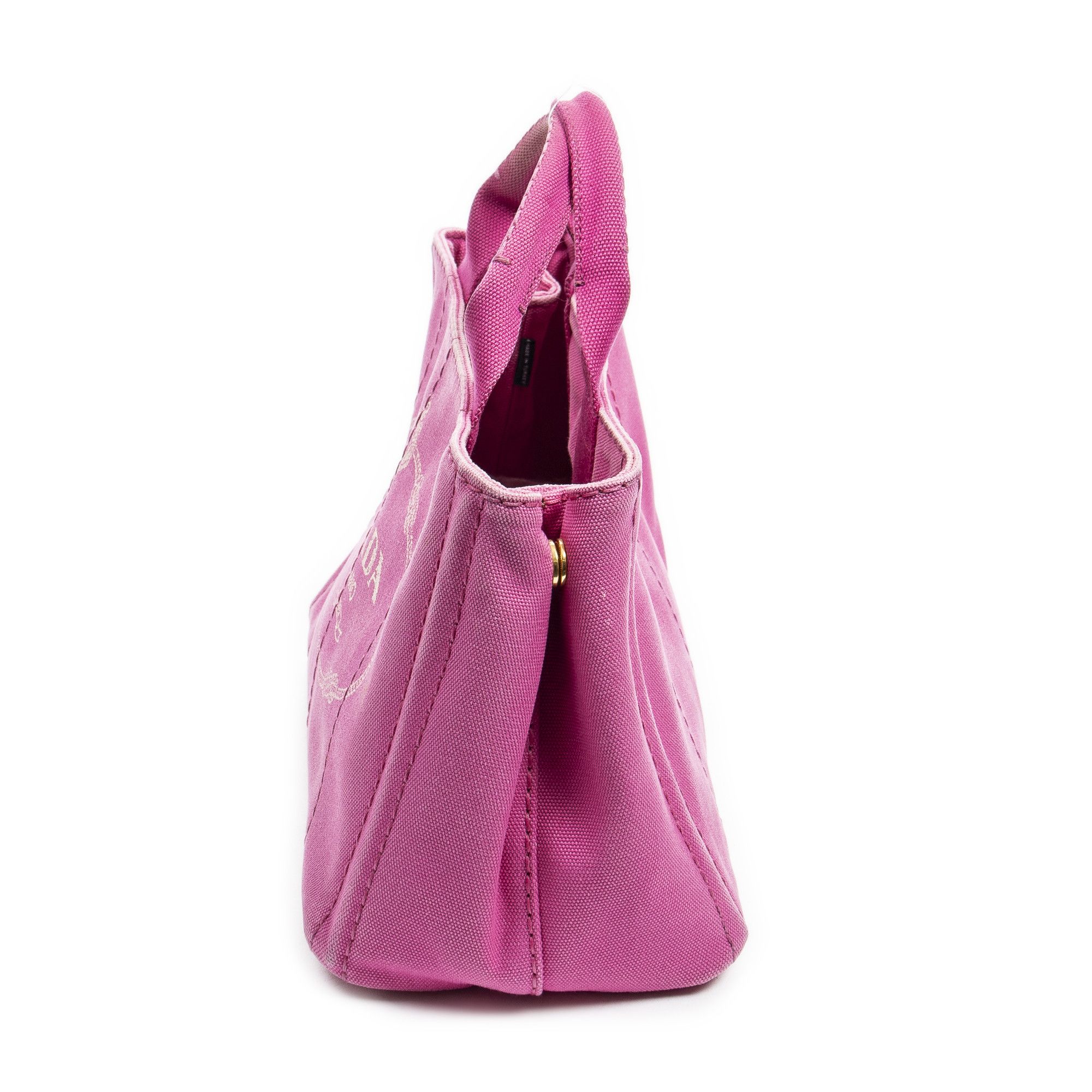 Prada Small Canapa Tote Size ONE SIZE - 3 Thumbnail