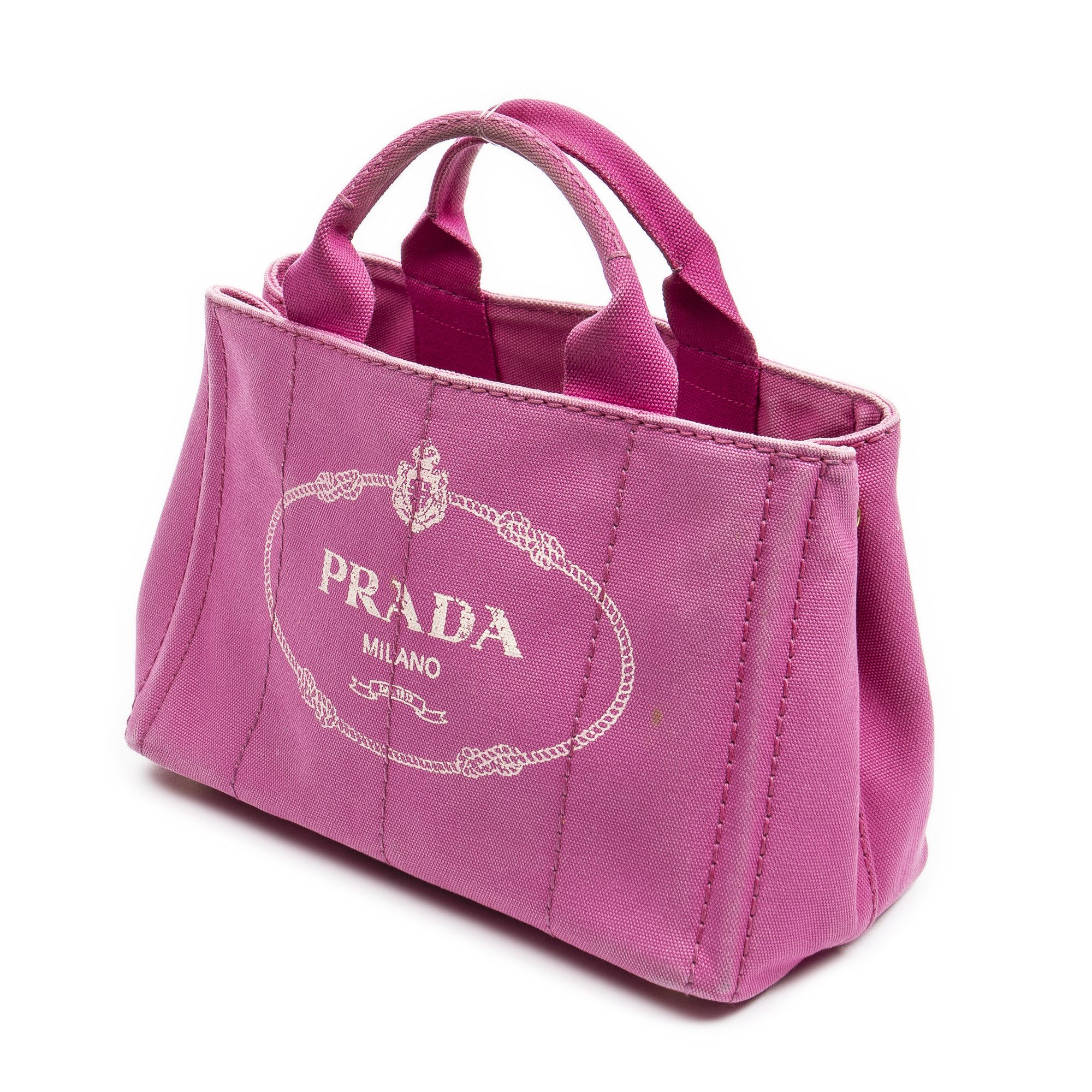 Prada Small Canapa Tote Size ONE SIZE - 2 Thumbnail
