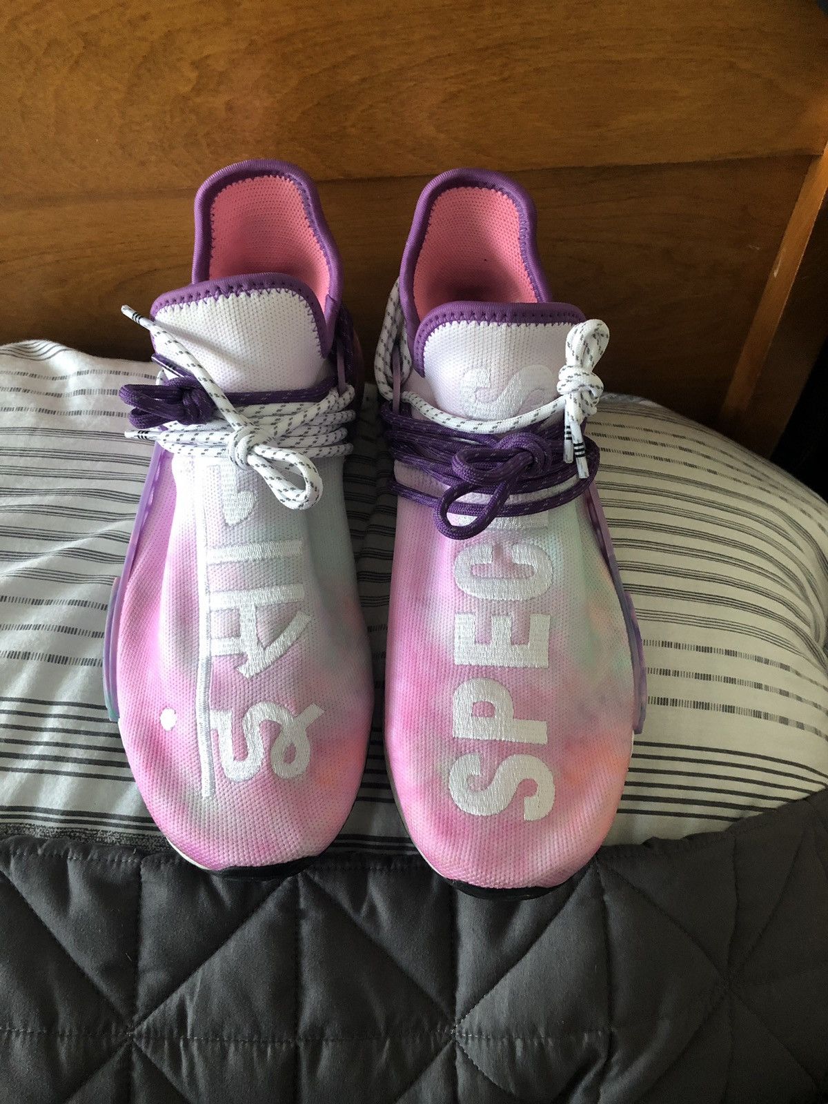 Adidas Human Race NMD Holi Festival Pink Glow size 10.5 Footwear