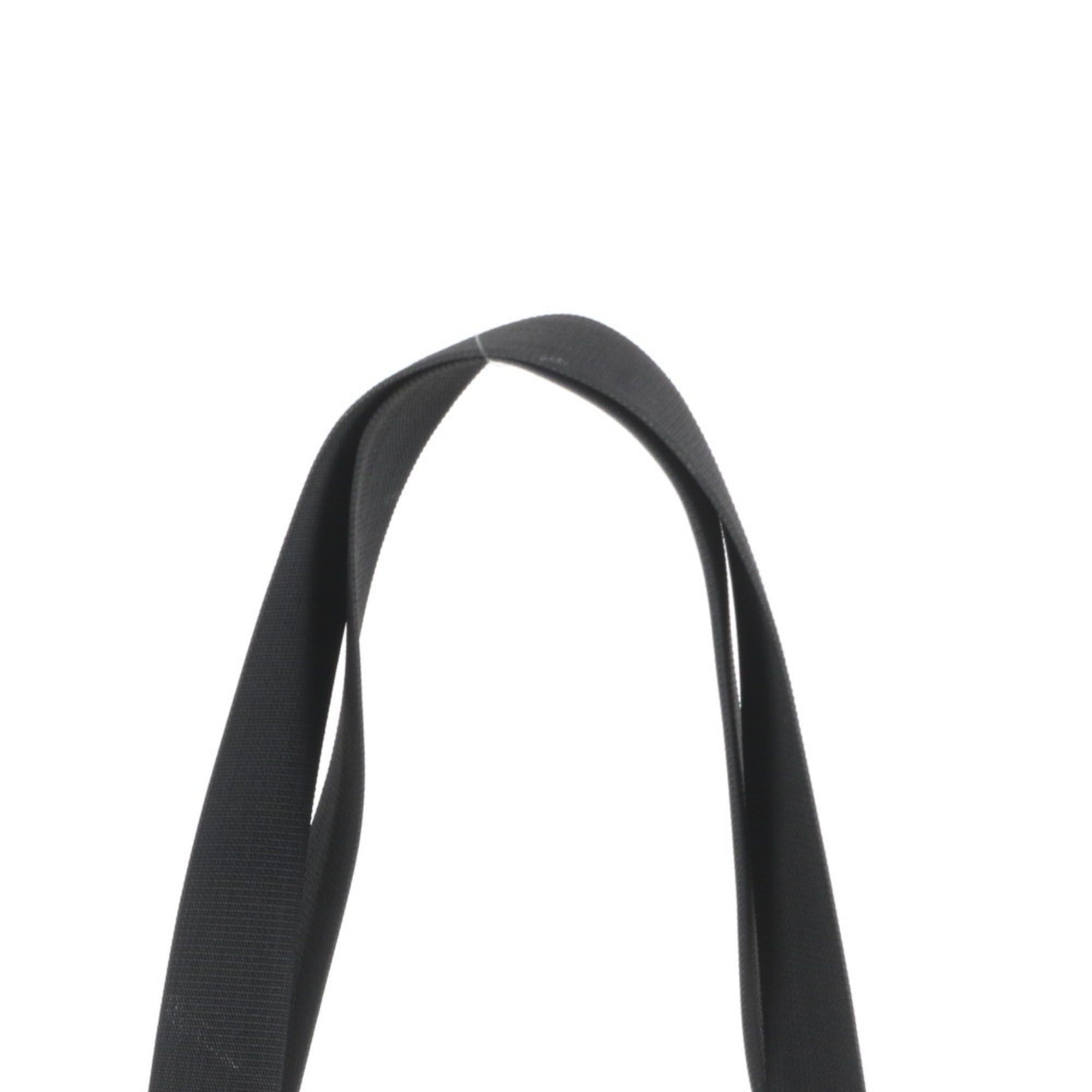 Gucci GG Canvas 28893 Leather Tote Bag Shoulder Handbag Black Women's