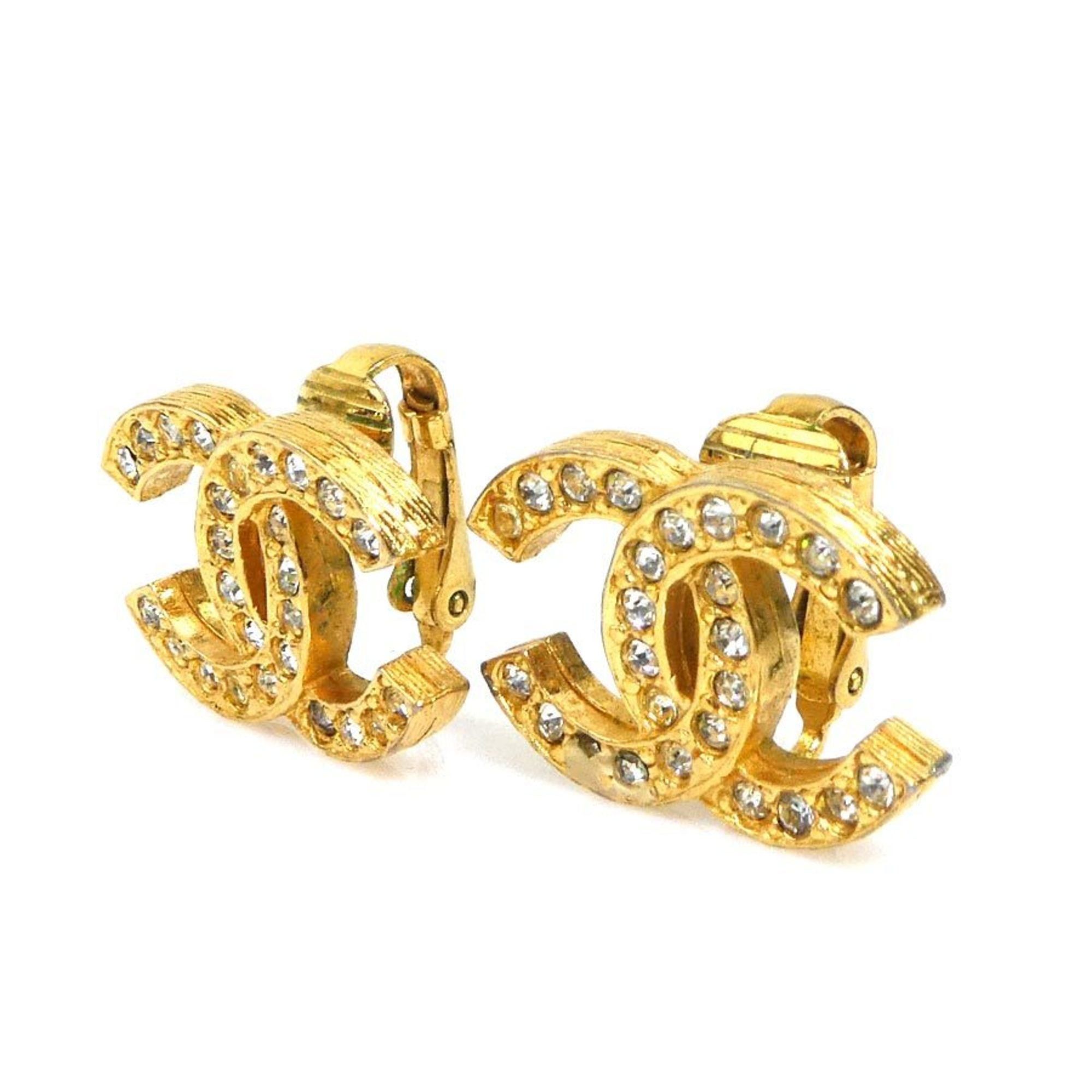 Chanel CHANEL Metal Gold Earrings for Women, Free Shipping, h32004a Size ONE SIZE - 3 Thumbnail